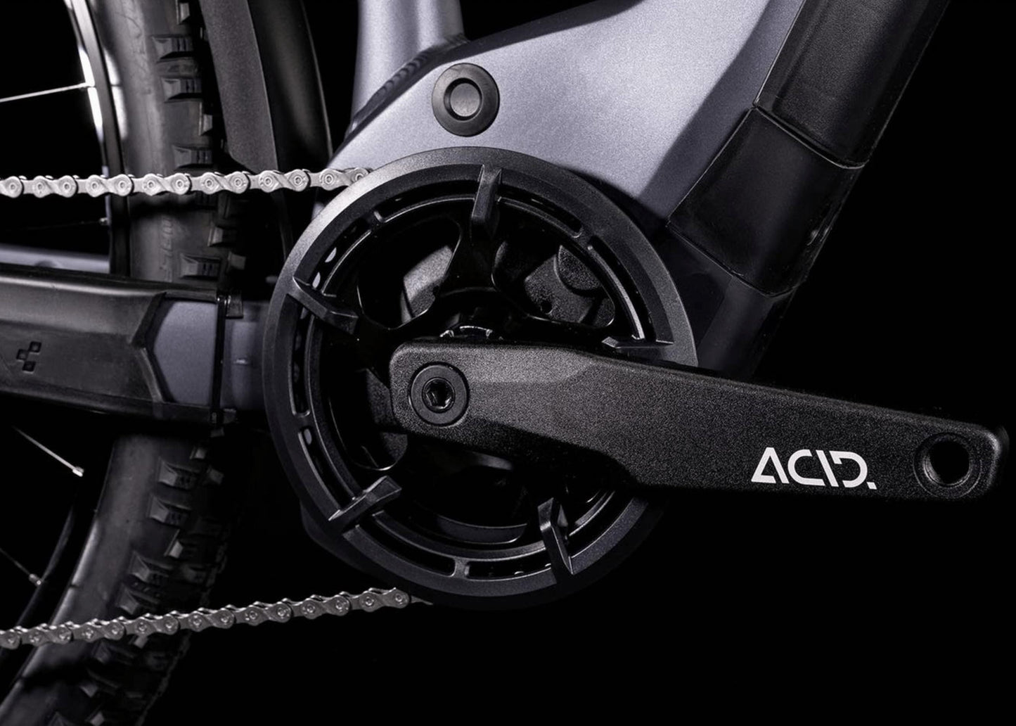 Cube Reaction Hybrid Performance 500 Allroad eMTB crank set on fly rides