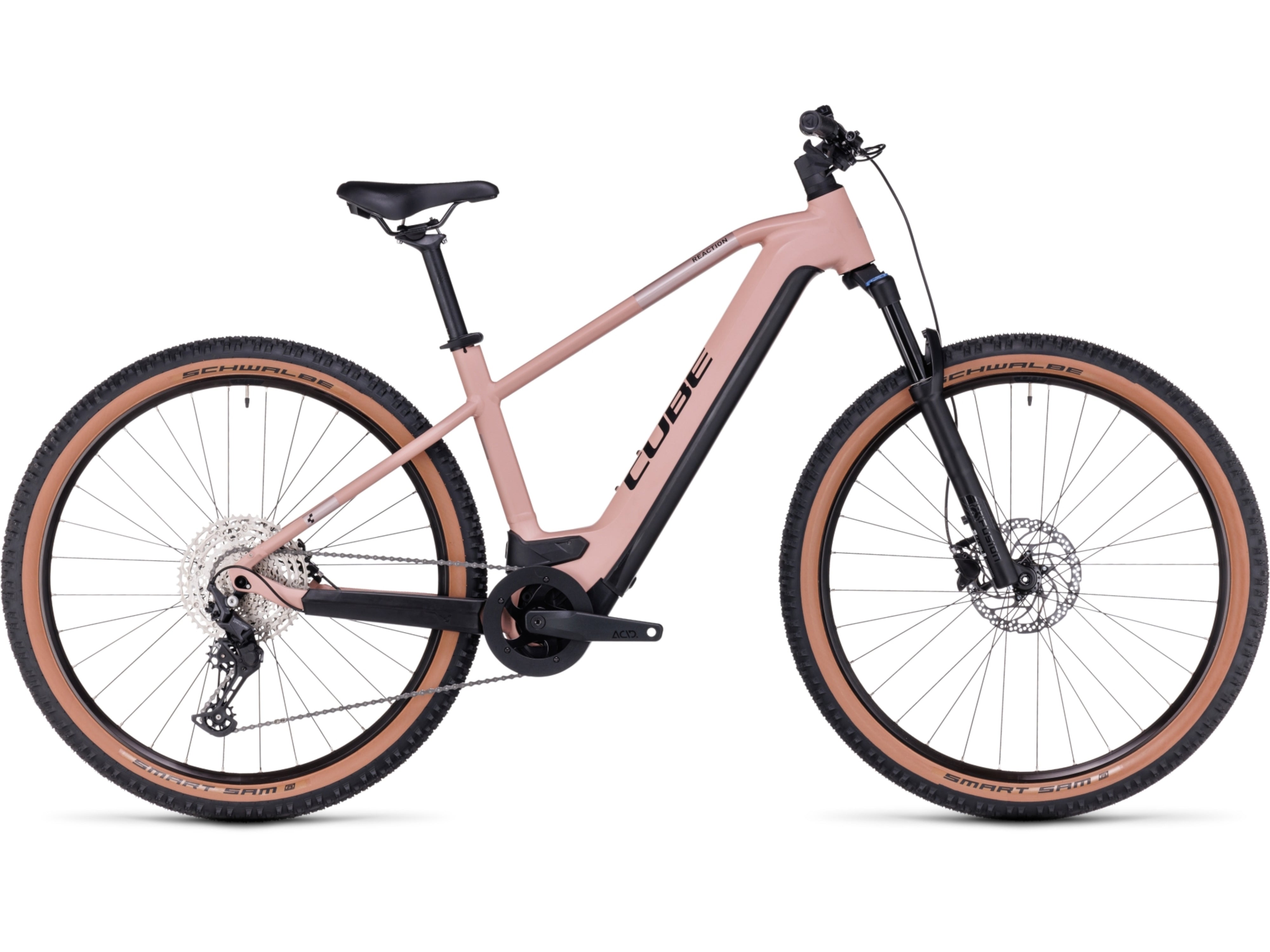 e-bike pink cube Cube Reaction Hybrid Pro 500