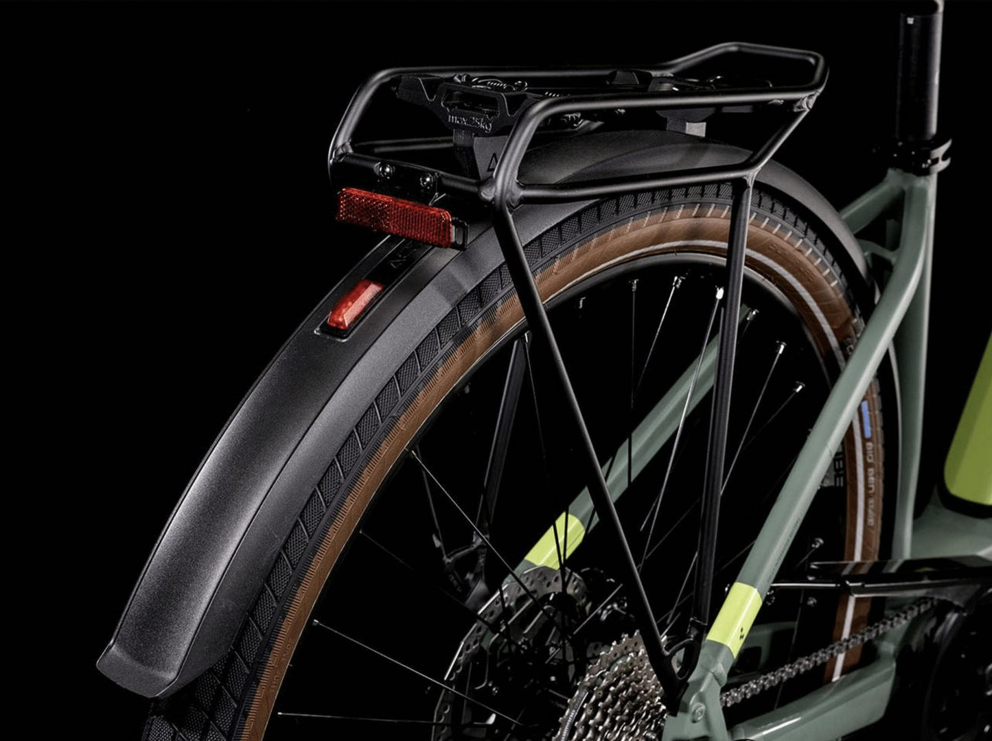 Cube Touring Hybrid ONE 500 electric bike rear tire fender on Fly Rides