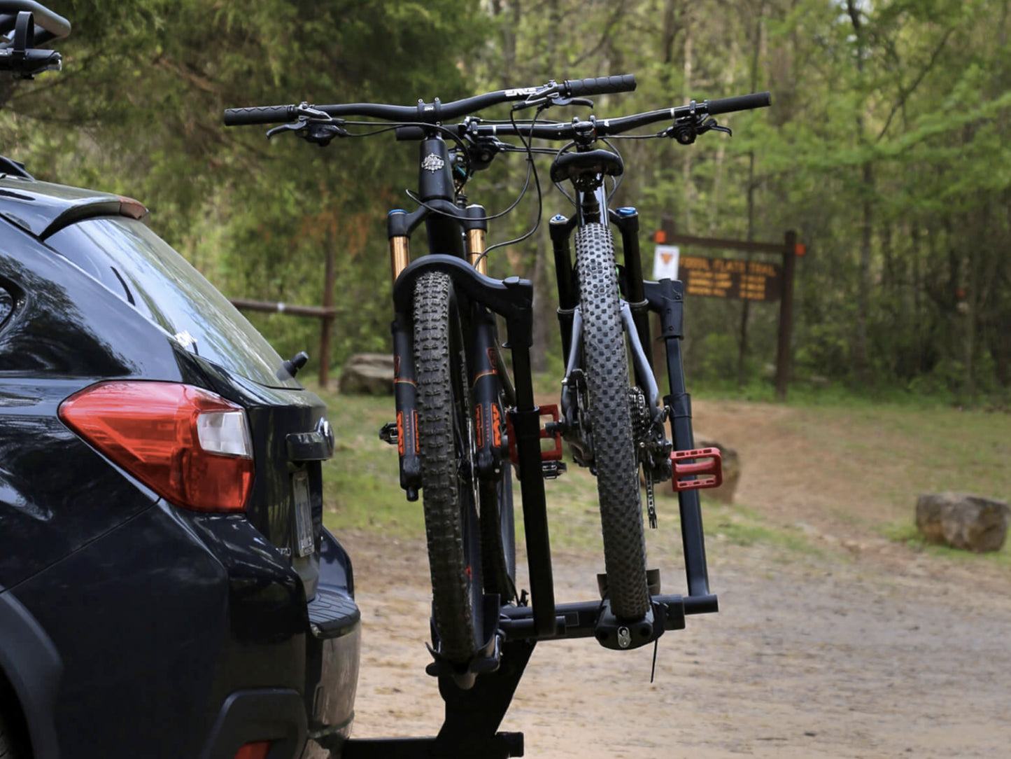 Kuat NV 2.0 Base electric bike rack on Fly Rides