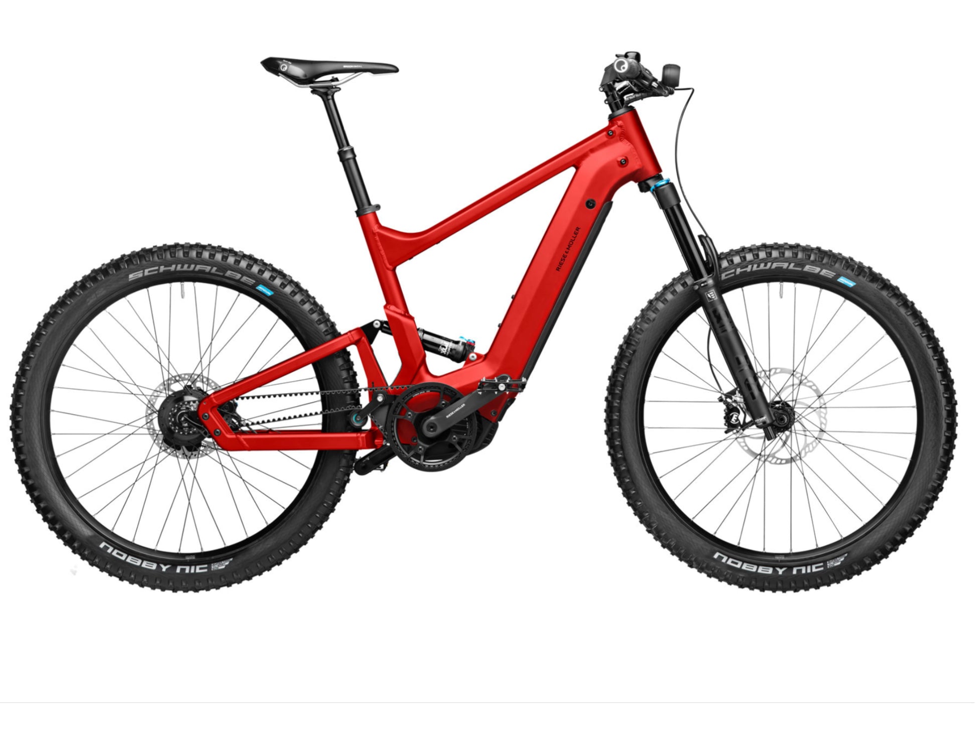 Riese and Muller Delite Mountain Rohloff eMTB full suspension chili profile on Fly Rides