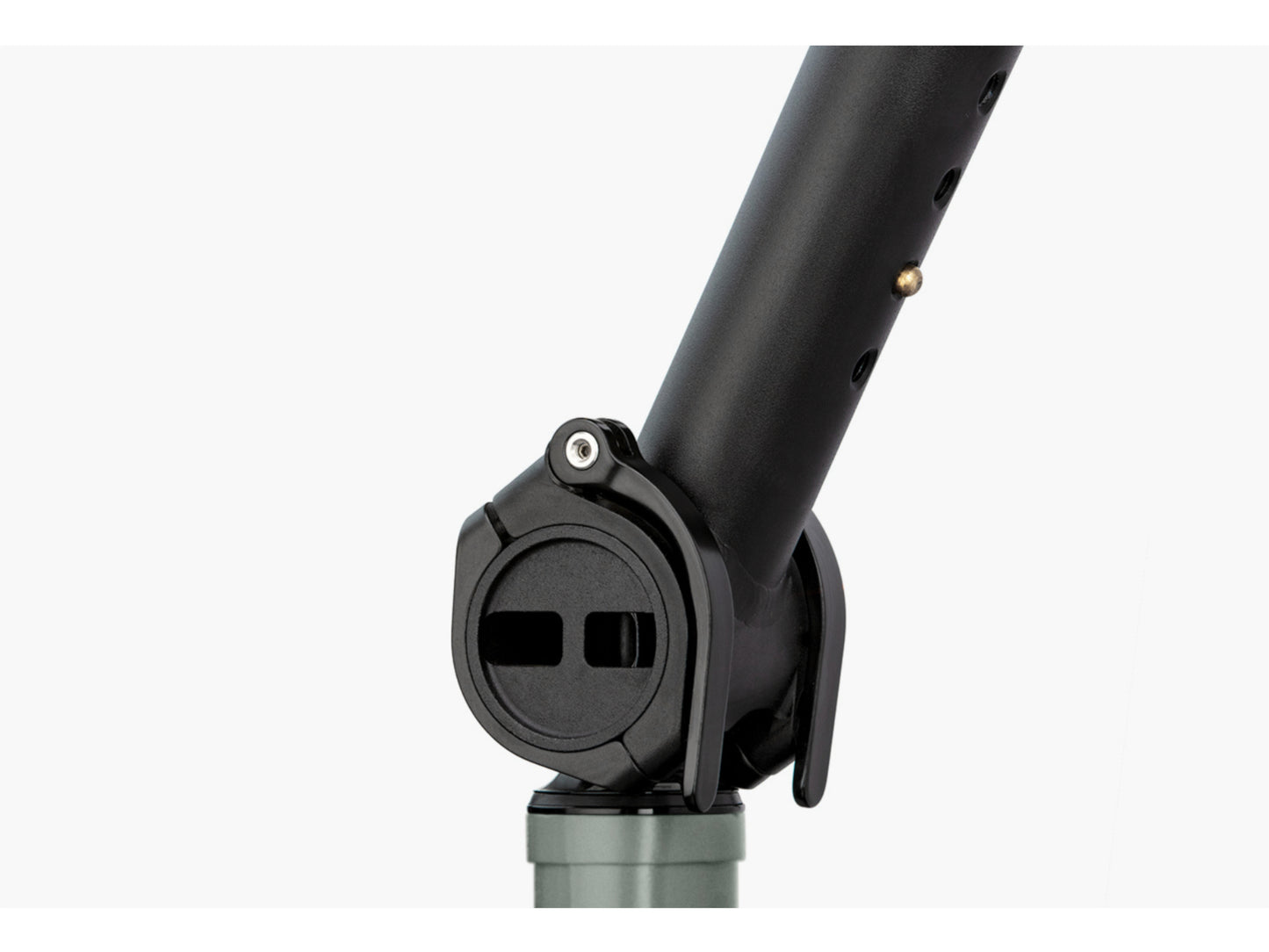 Riese & Muller Load4 60 Touring eMtb full suspension petrol close up closeuup adjustable stem