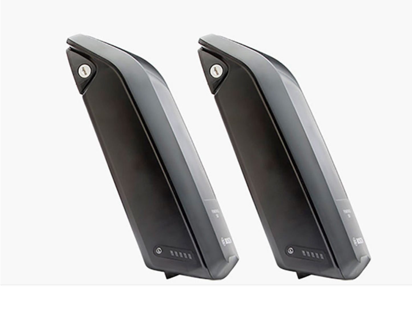 Riese and Muller Load 60 Touring HS eMTB full suspension closeup dual battery option