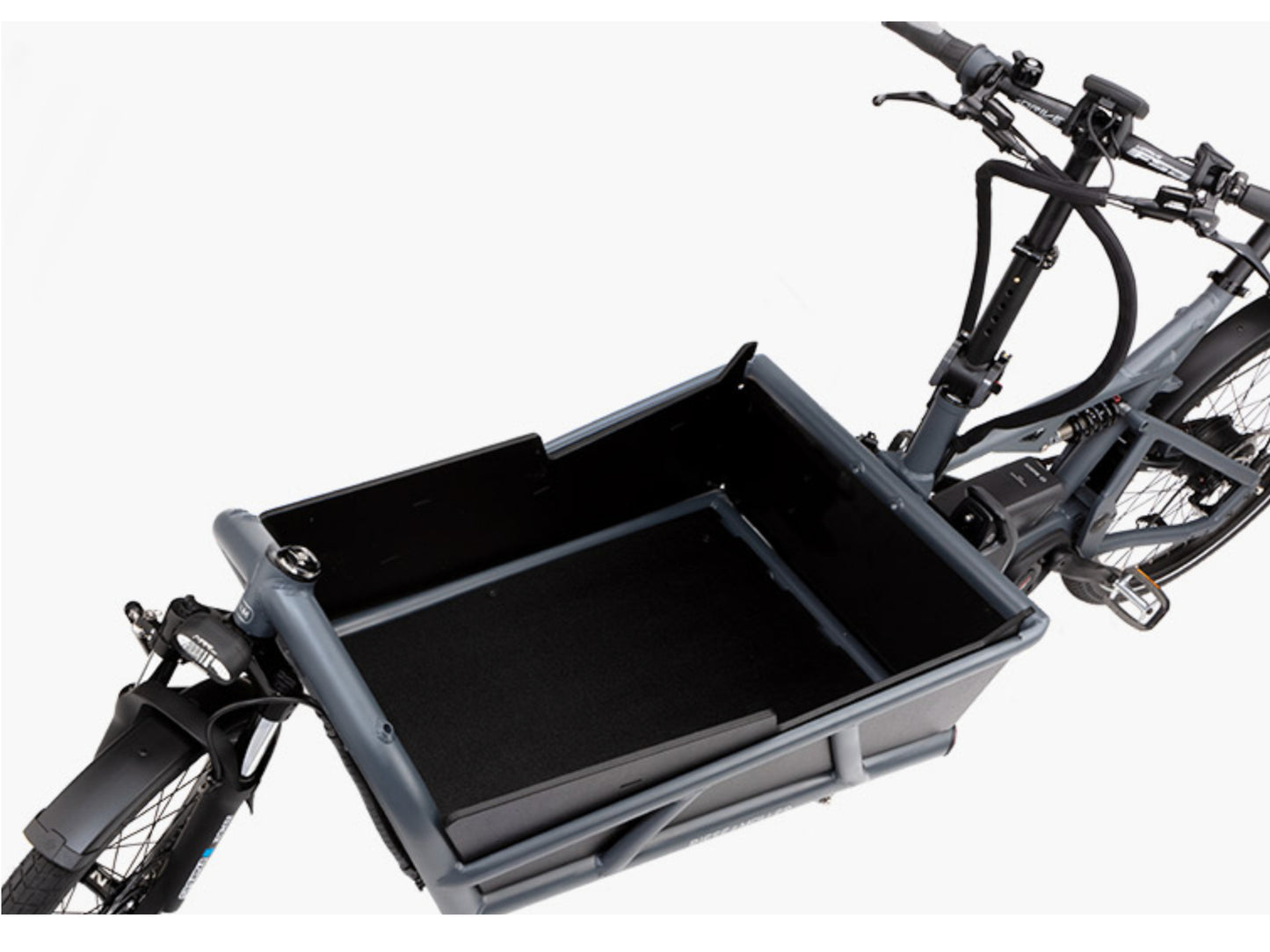 Riese and Muller Load 75 Touring HS eMTB full suspension closeup low sidewalls option