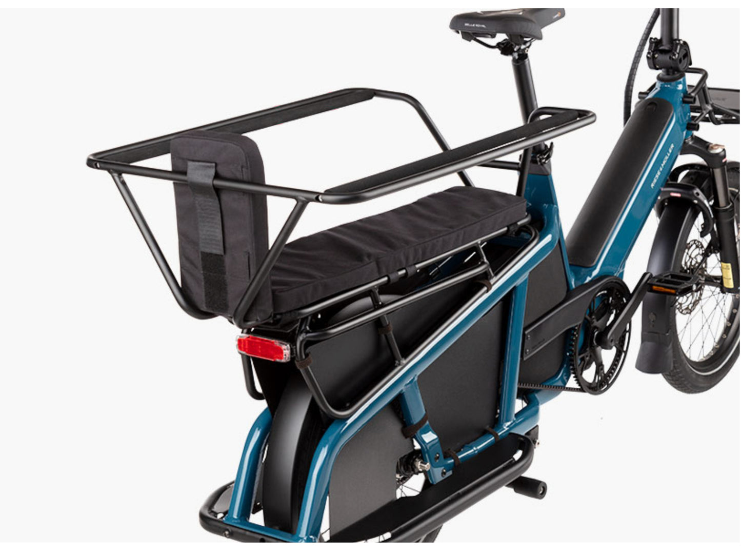 Riese & Muller Multitinker Vario eMtb hardtail close up rear safety bar kit