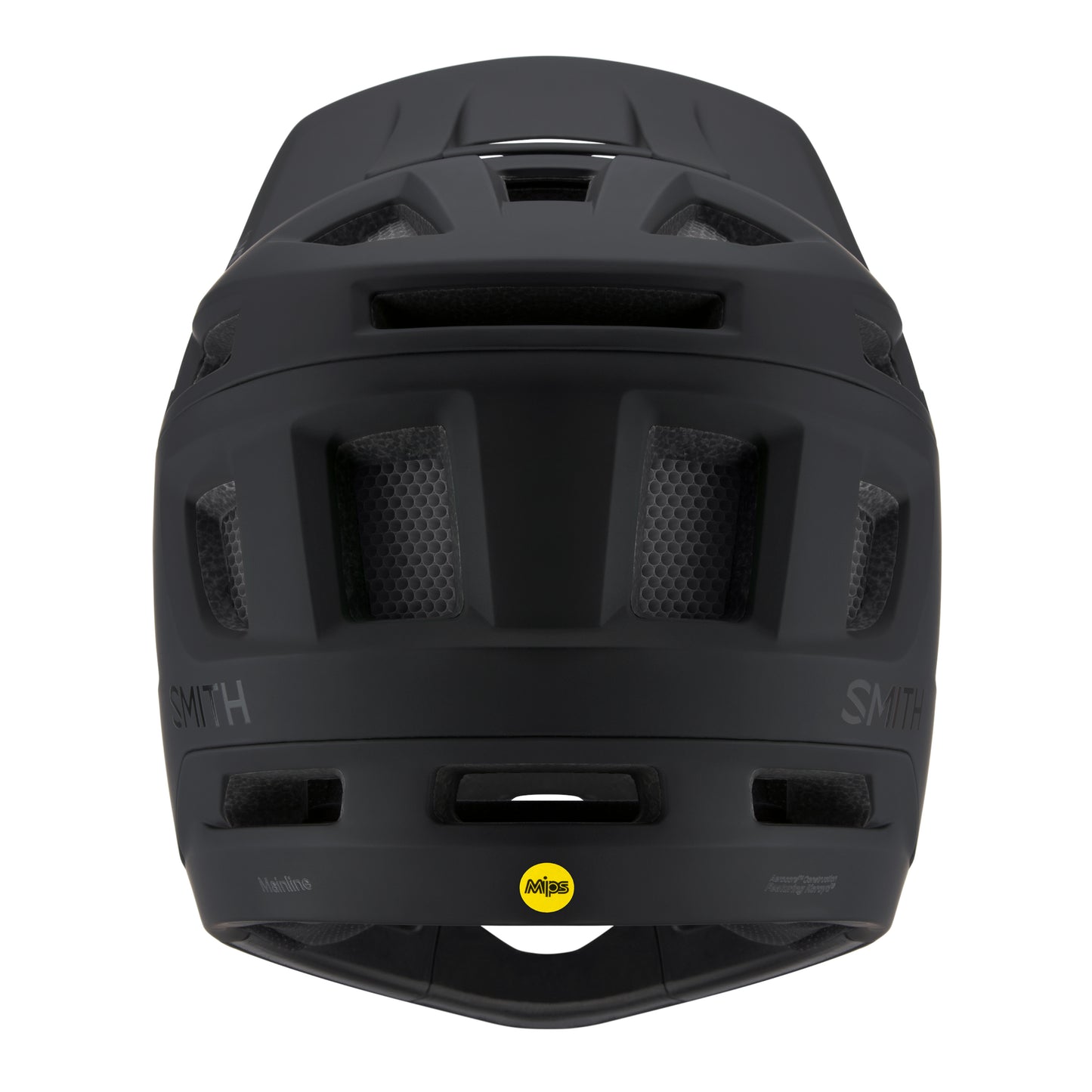 Smith Optics Mainline MIPS MTB Enduro Helmet Matte Black back view on Fly Rides