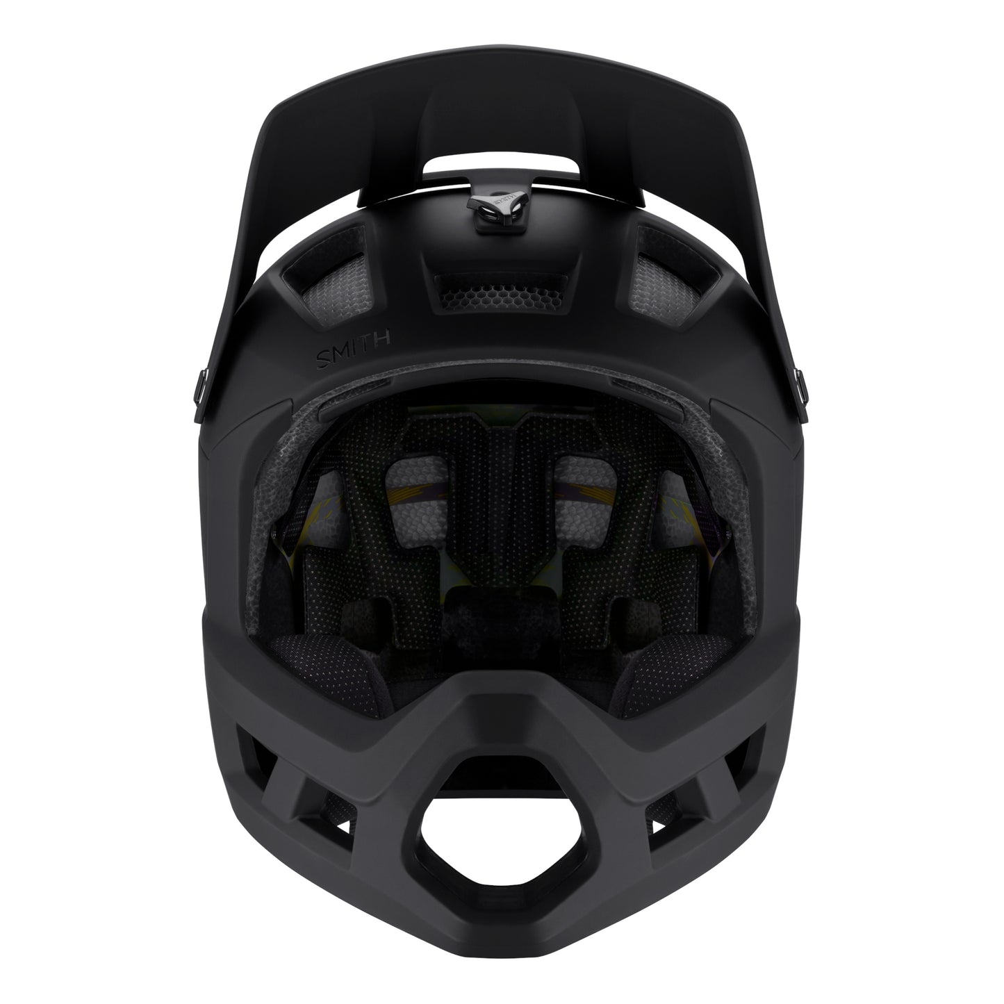 Smith Optics Mainline MIPS MTB Enduro Helmet Matte Black front view on Fly Rides