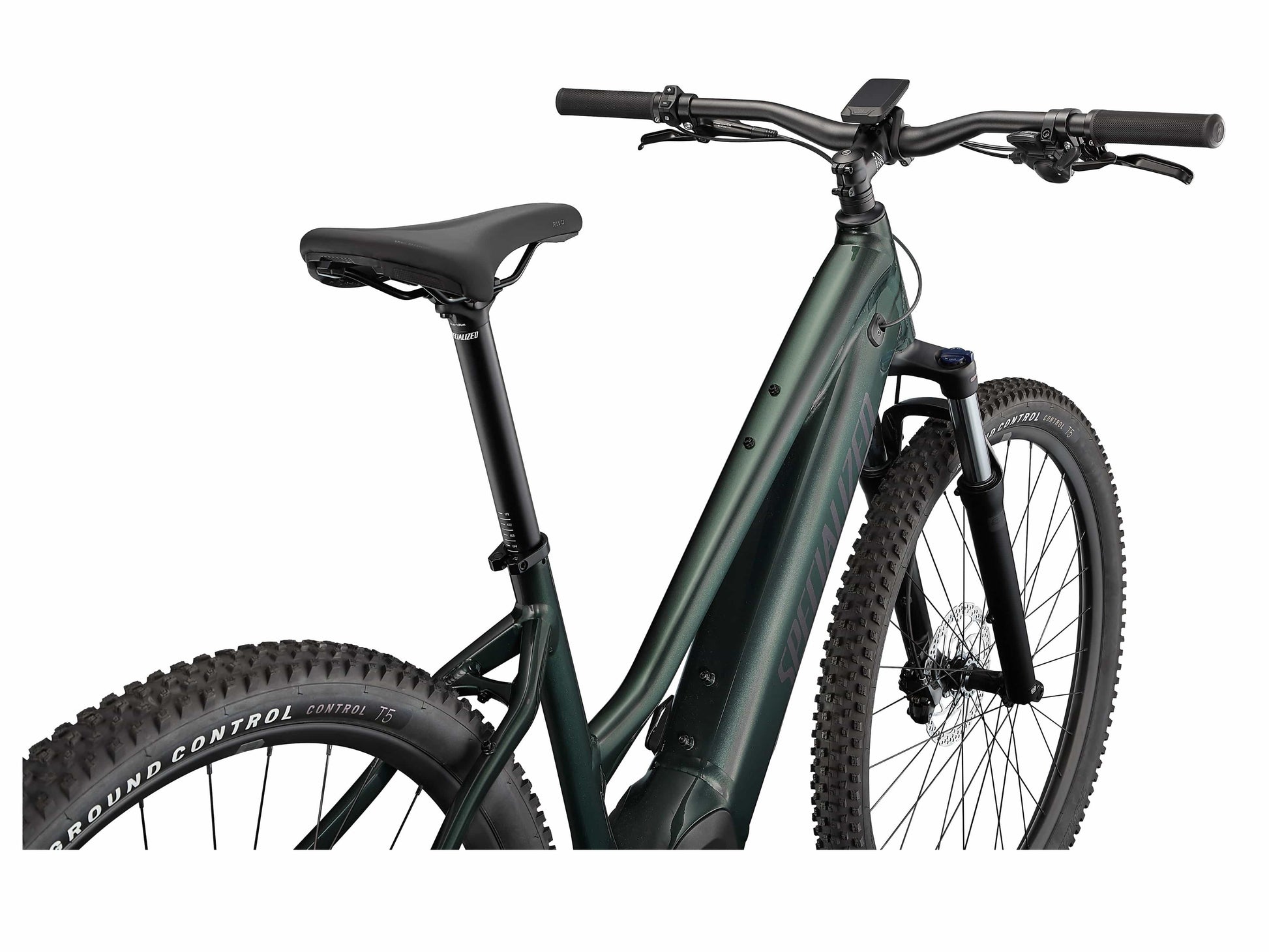 Specialized Turbo Tero 3.0 Step-through emtb hardtail close up cockpit
