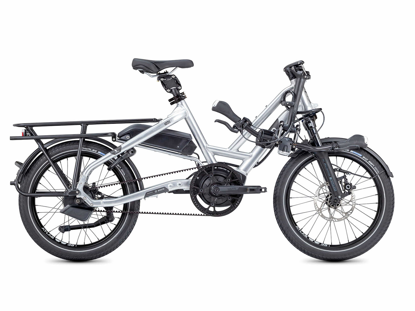 Tern HSD S+ electric bike shake polish folded on Fly Rides
