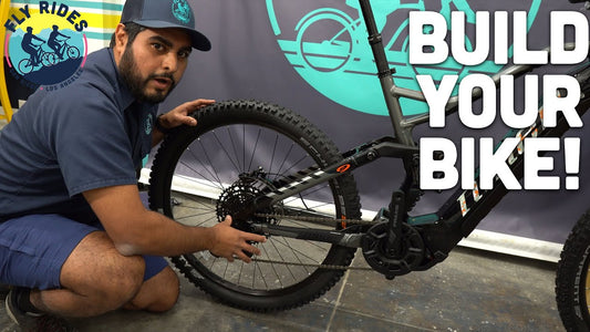 How to unbox and assemble your electric bike after receipt on Fly Rides