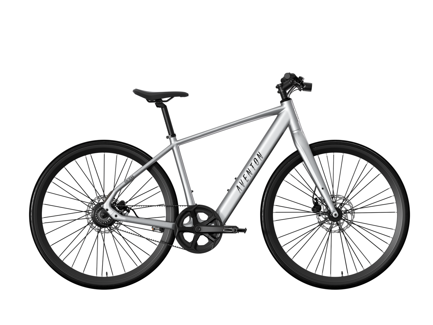 Aventon Soltera 3 ADV Sterling electric commuter bike side profile