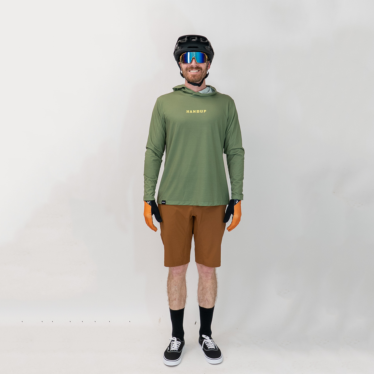 Handup Sun Hoodie - Moss Green