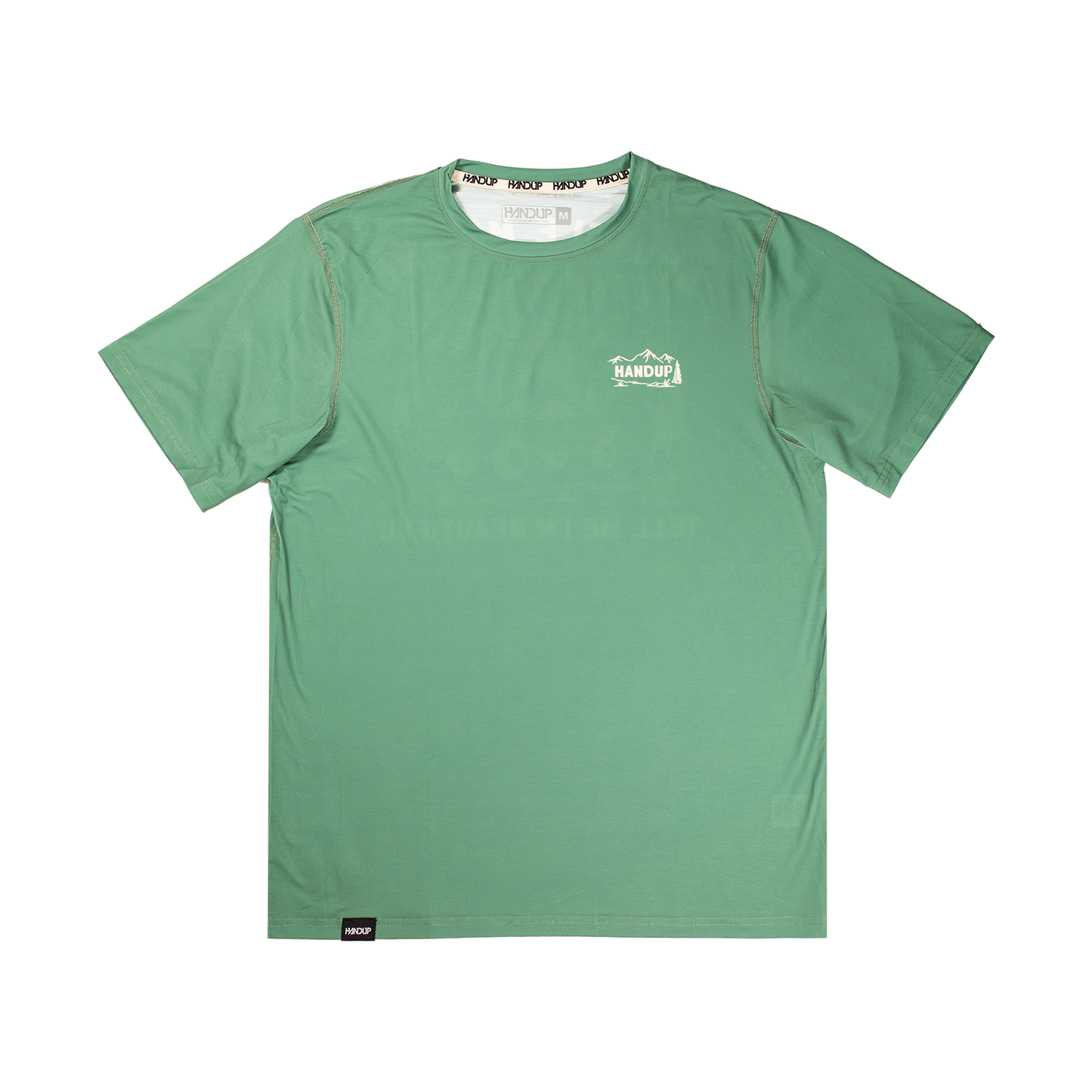 Handup ActiviTEE - Shuttle Me Sage Green