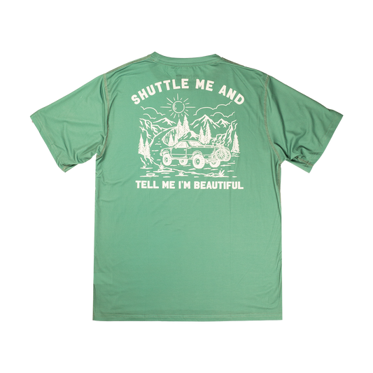 Handup ActiviTEE - Shuttle Me Sage Green