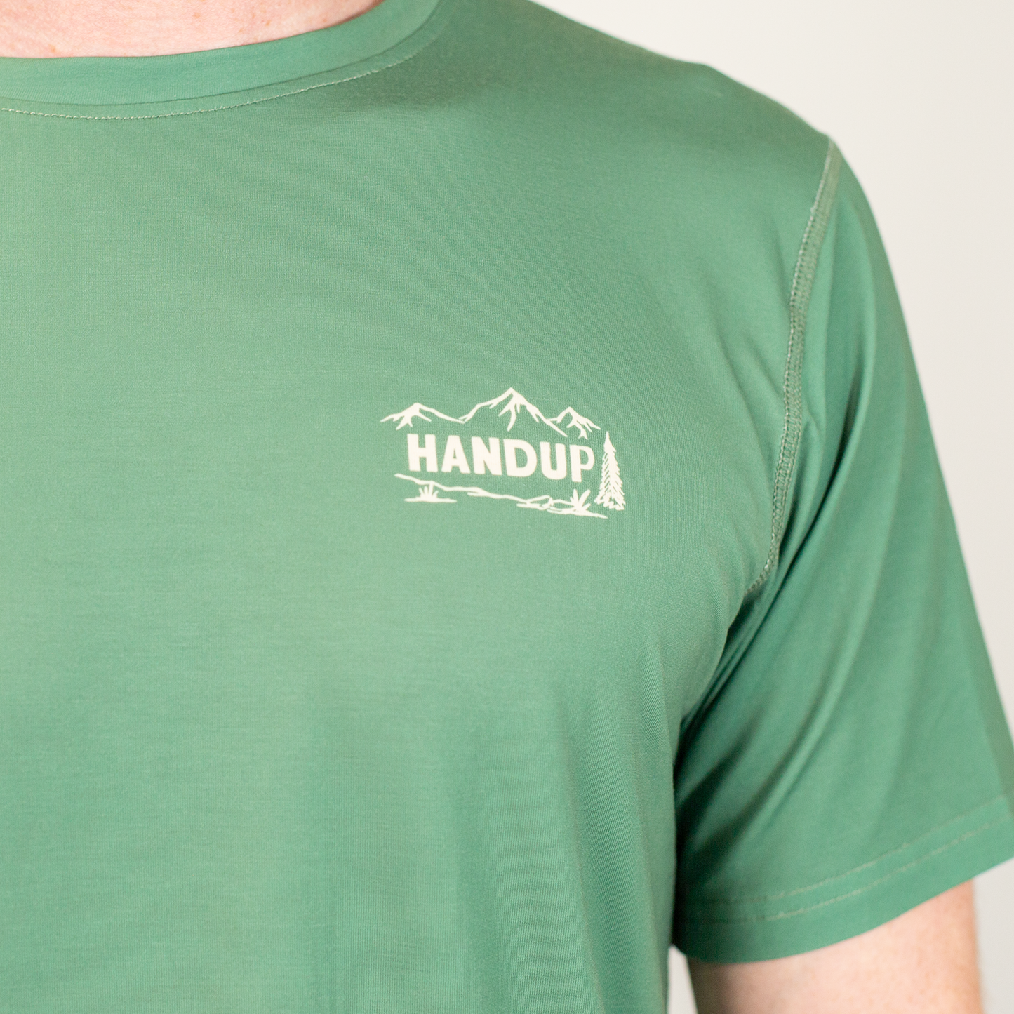 Handup ActiviTEE - Shuttle Me Sage Green