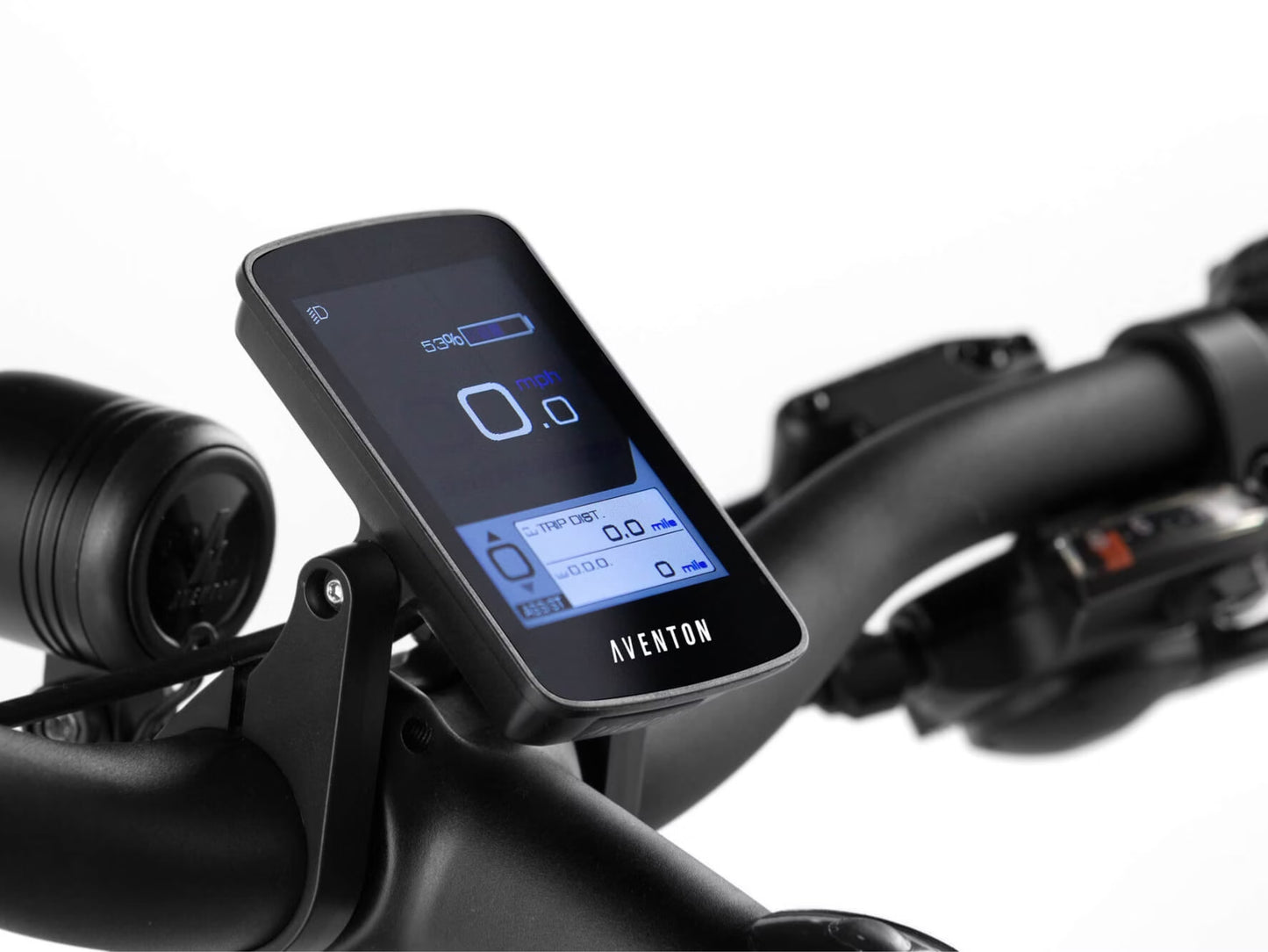 Aventon Level 2 eBike Road / commuter Aventon Easy reader display closeup