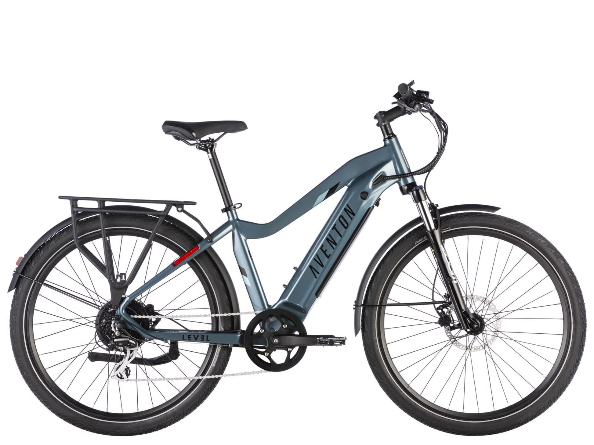 Aventon Level 2 eBike Road / commuter Glacier Side profile