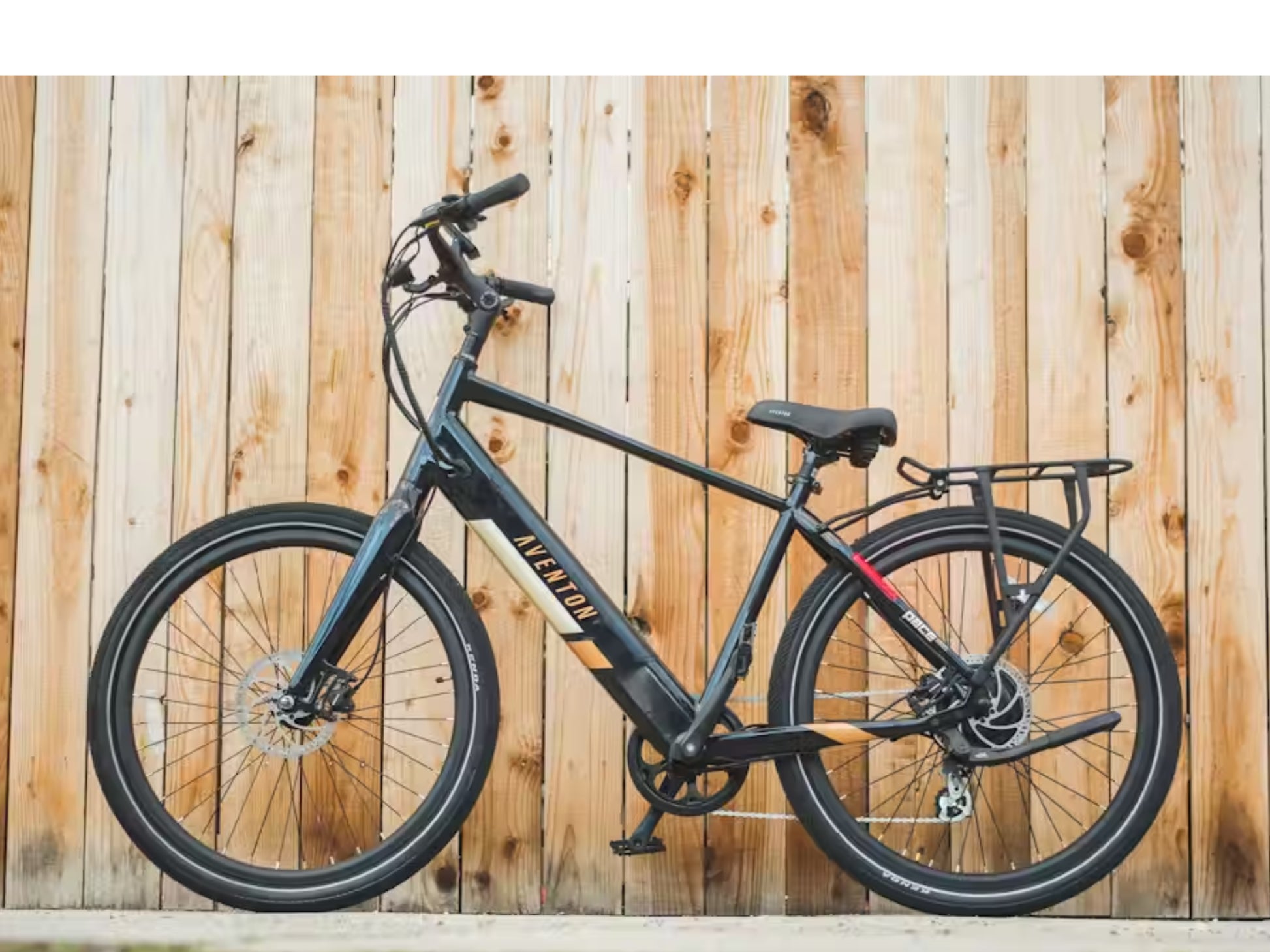 Aventon Rear Rack Set - Pace 350.2 / Pace 500.2 Shown installed on bike