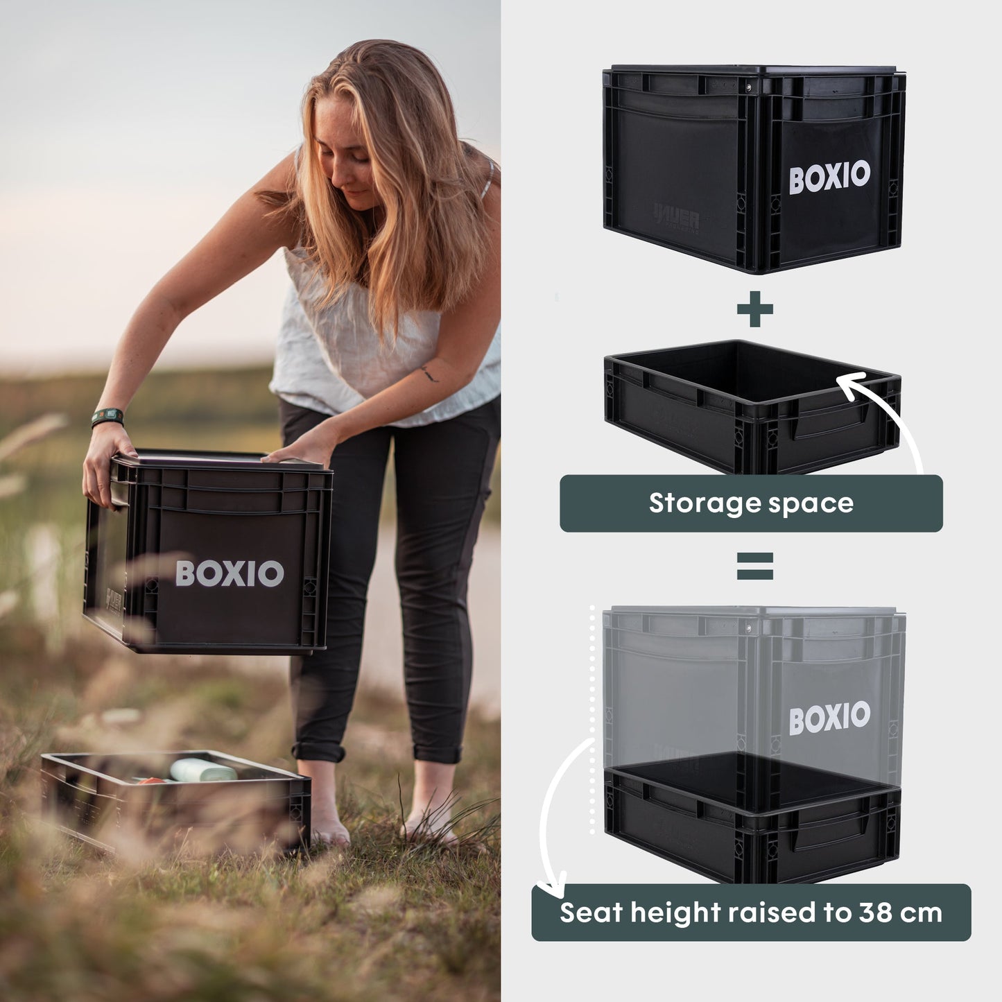BOXIO TOILET MAX+ — Composting Toilet Starter Kit