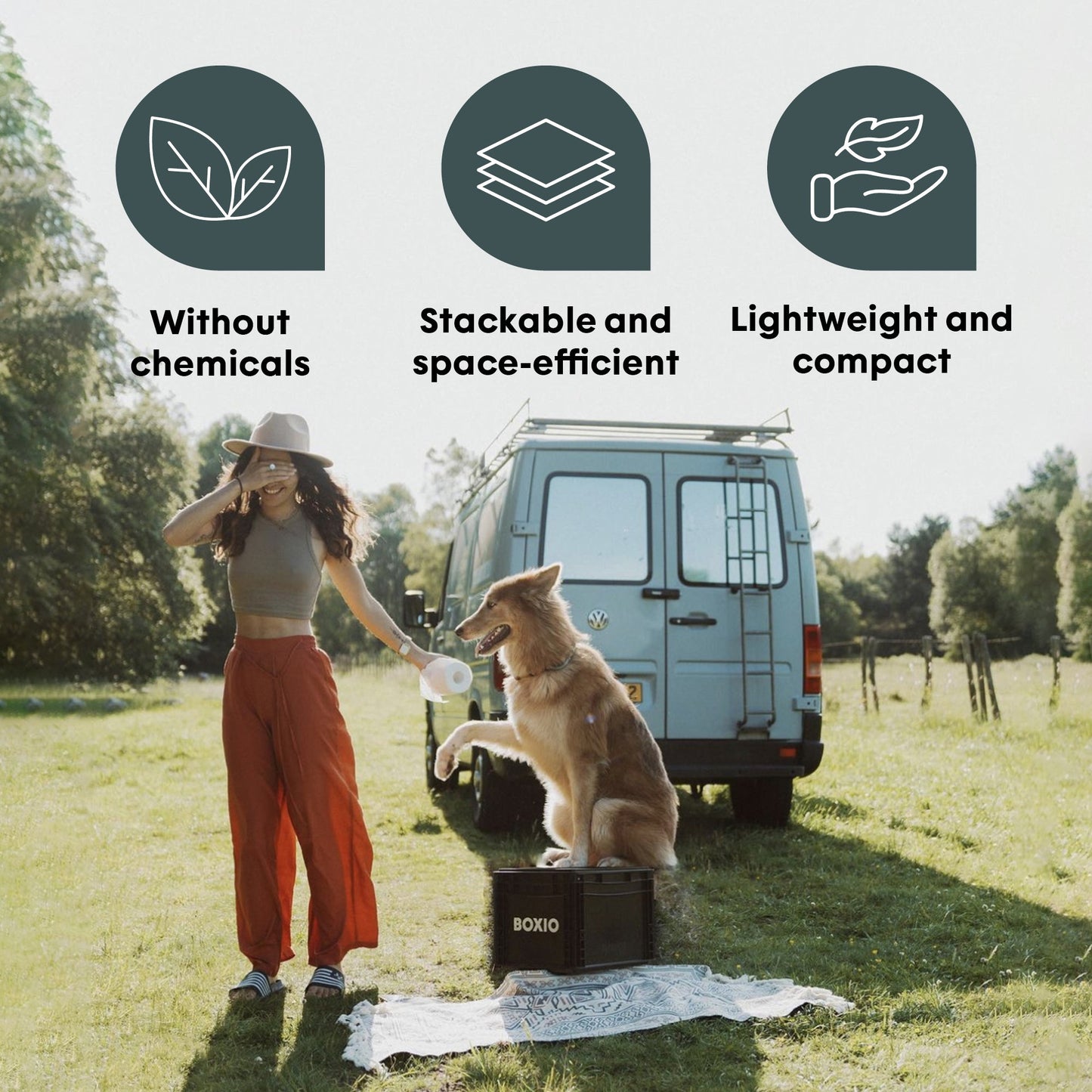 BOXIO TOILET PLUS — Composting Toilet Starter Kit