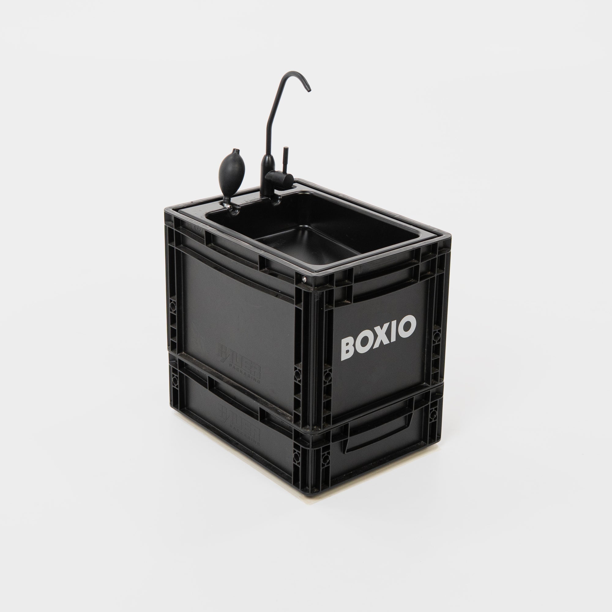 BOXIO WASH MAX + I Camping sink with water filter system | Fly