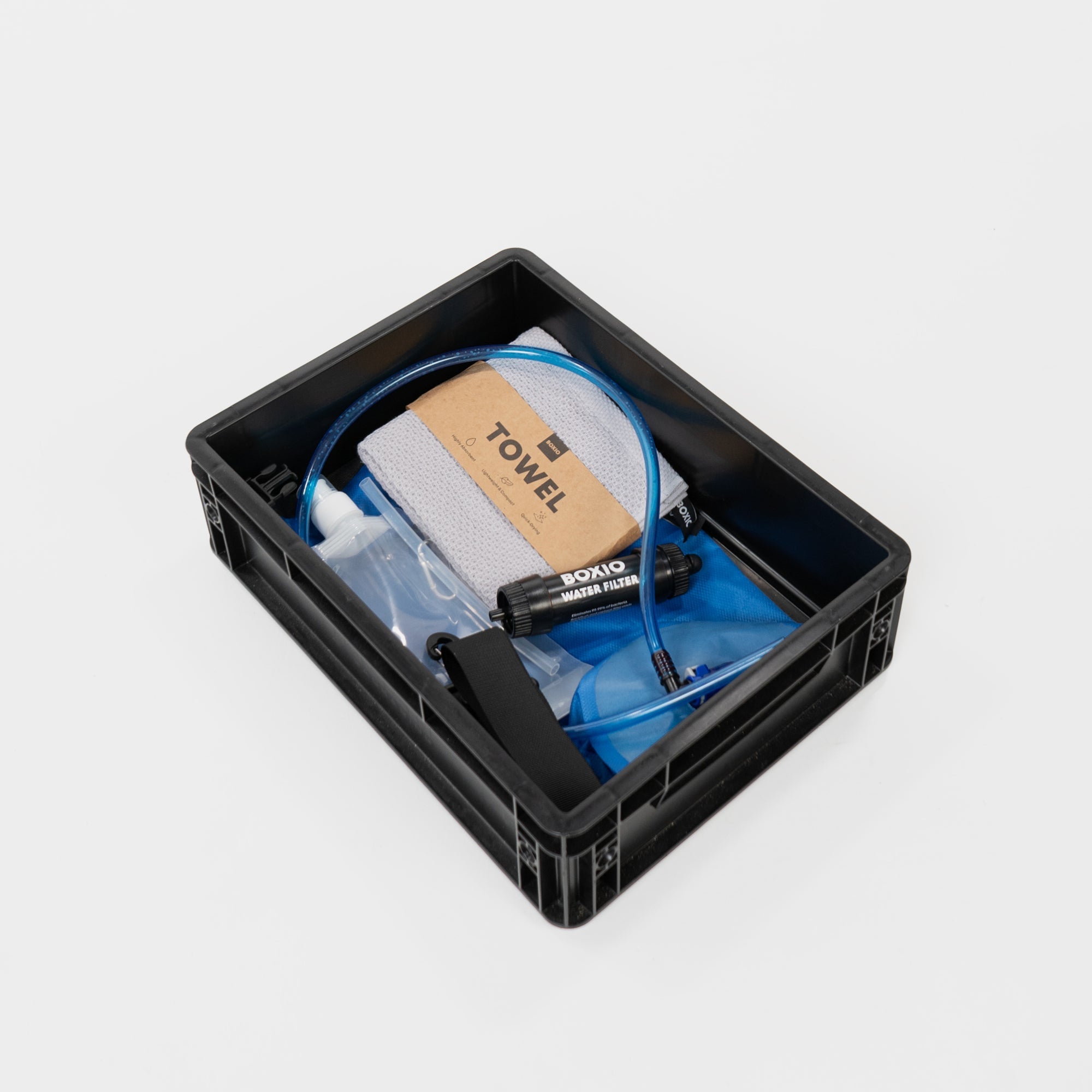 BOXIO WASH MAX + I Camping sink with water filter system | Fly