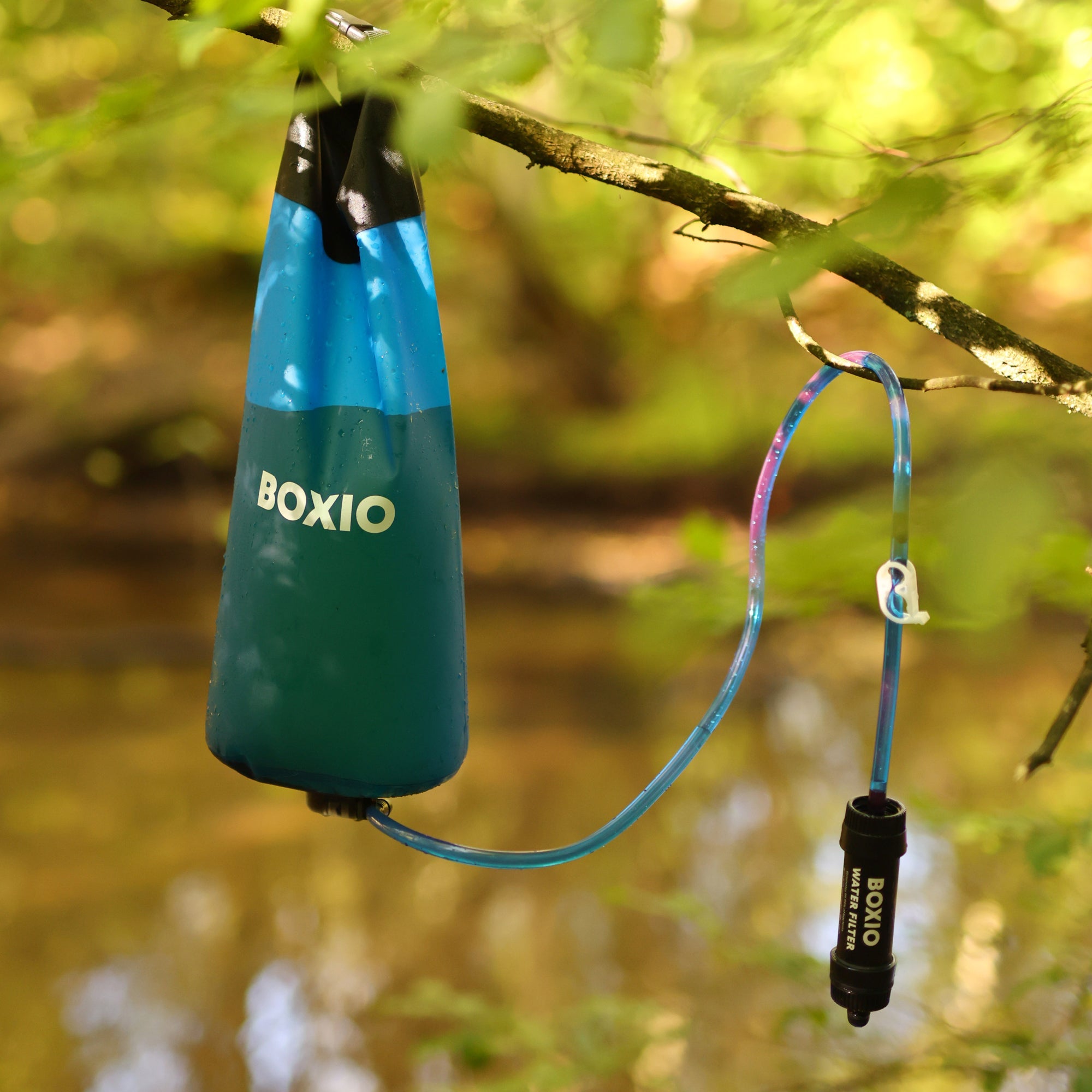BOXIO WASH MAX + I Camping sink with water filter system | Fly