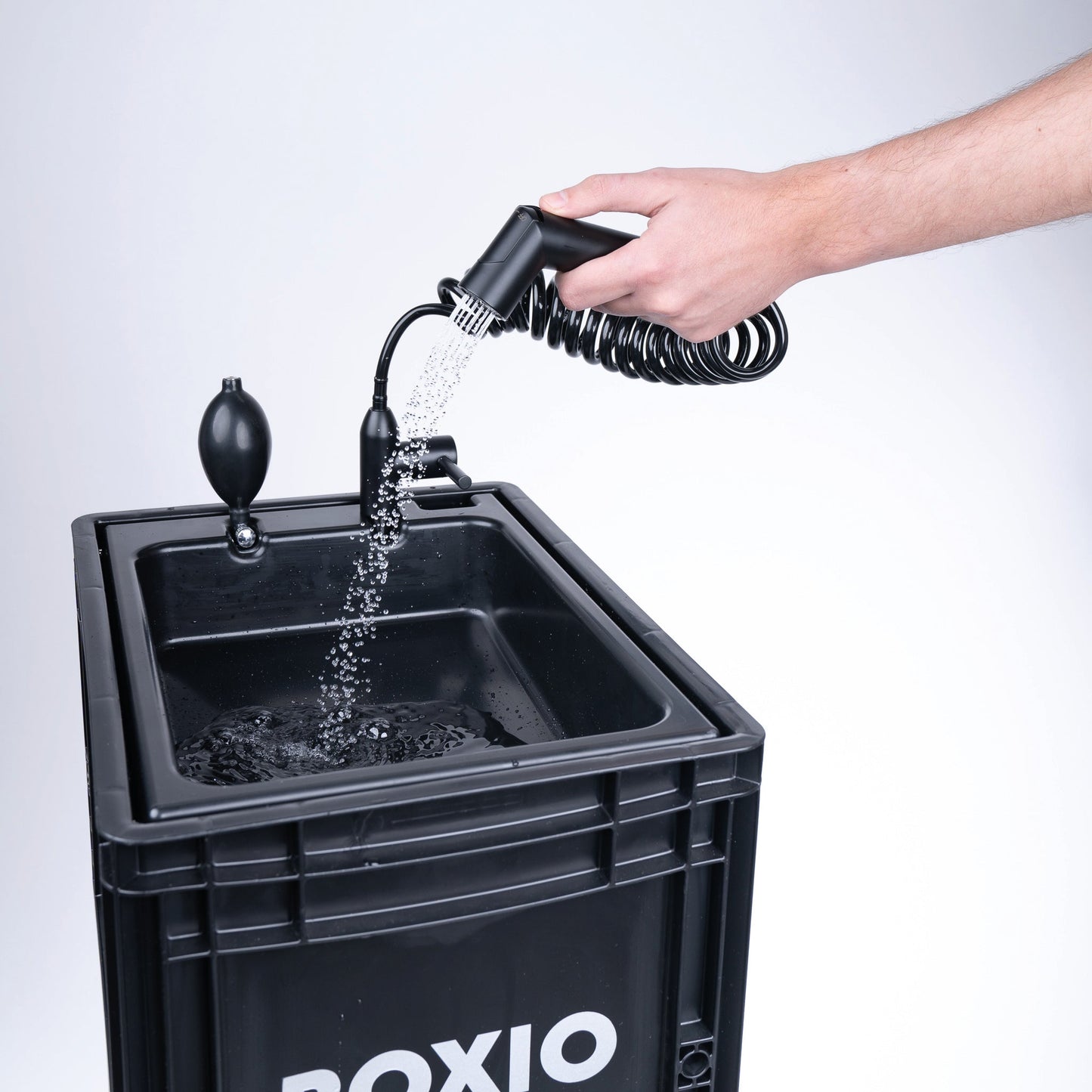BOXIO WASH PLUS — Portable Sink Starter Set