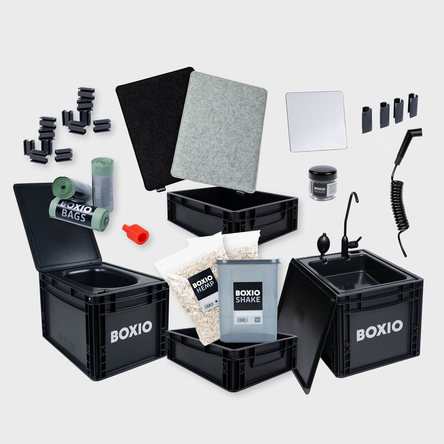 BOXIO SANITARY — Camping Bathroom
