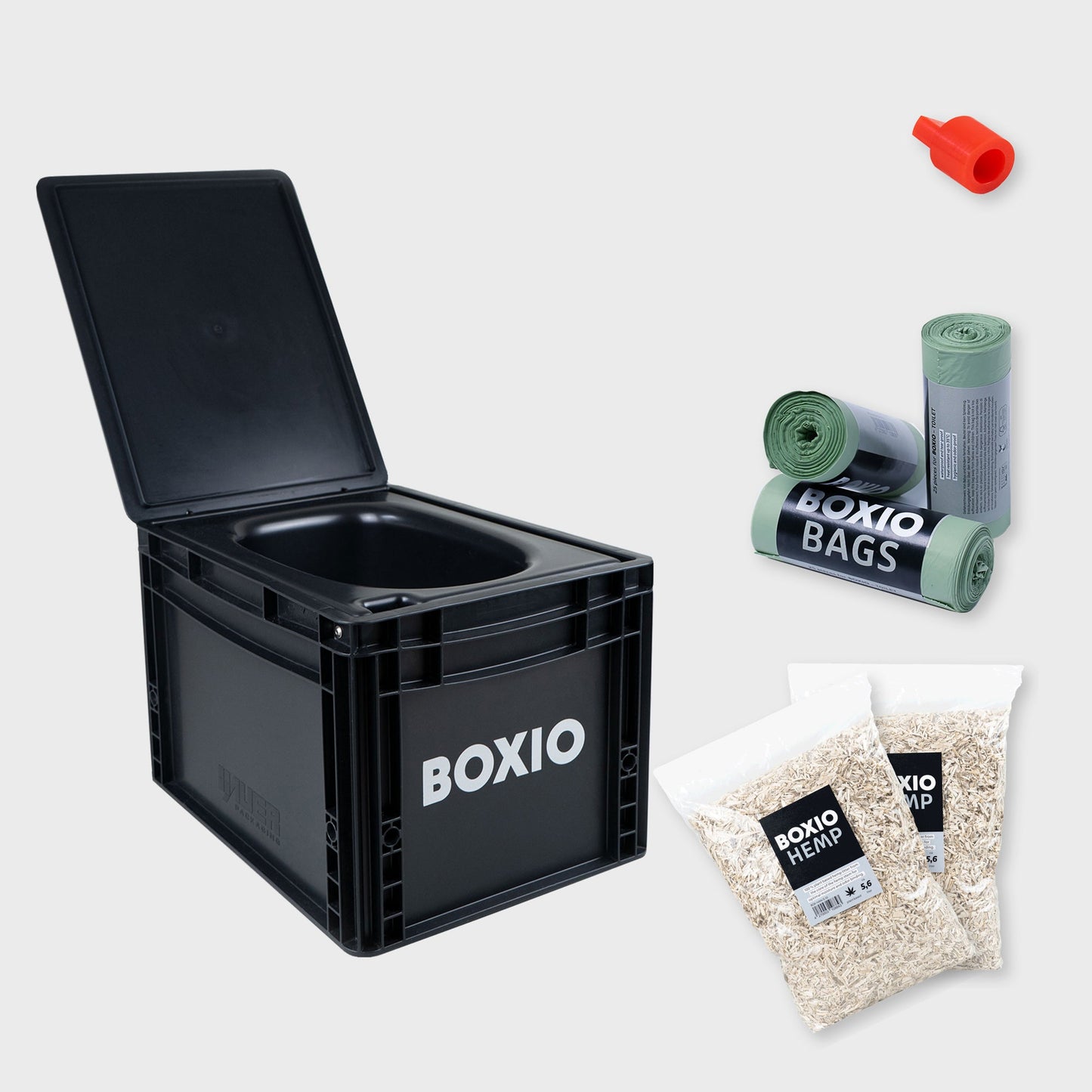 BOXIO TOILET PLUS — Composting Toilet Starter Kit