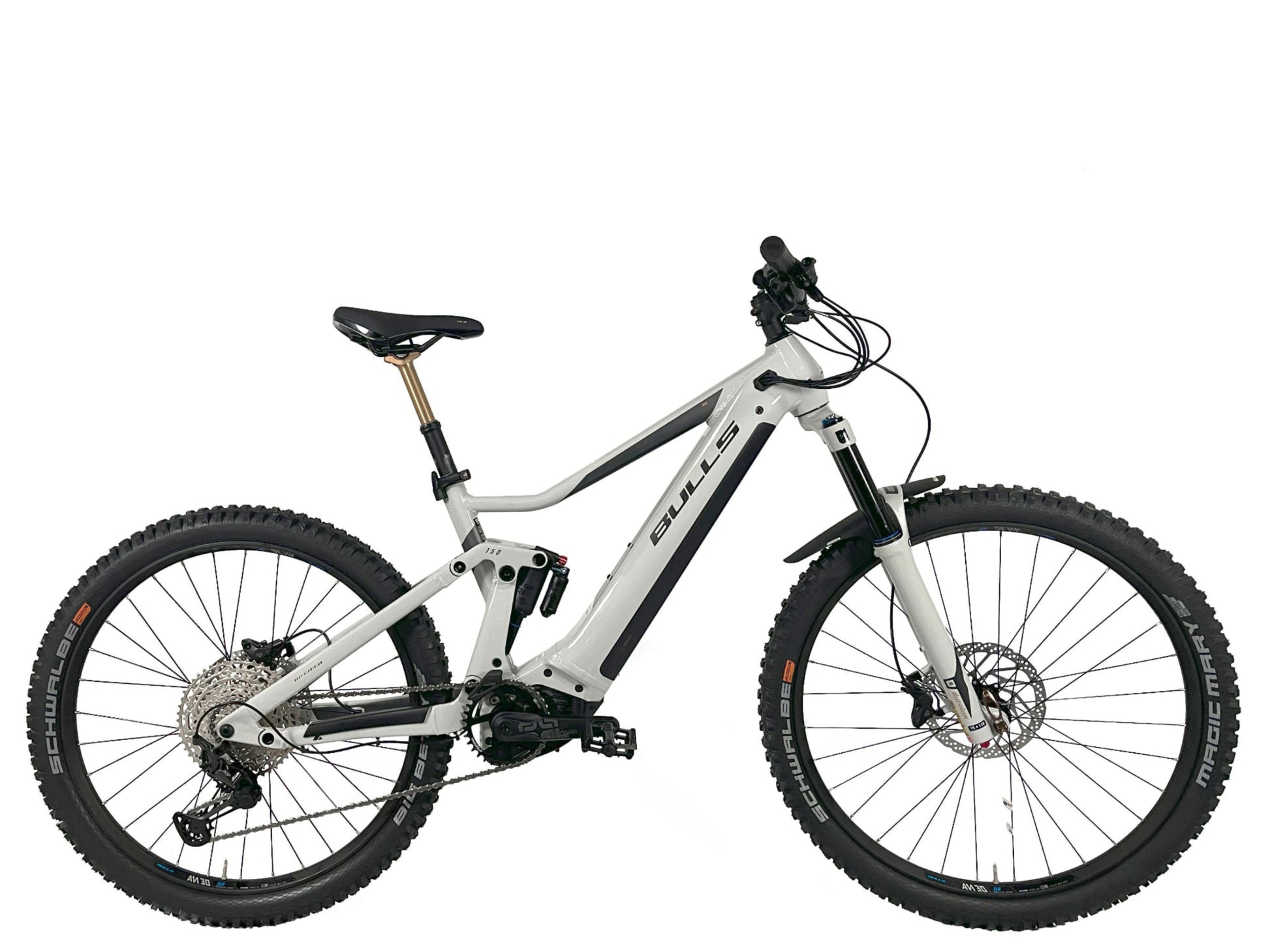 bulls copperhead mountainbike Bulls COPPERHEAD EVO AM 3 750 2023 / 48cm / Light grey / Black matte / gold
