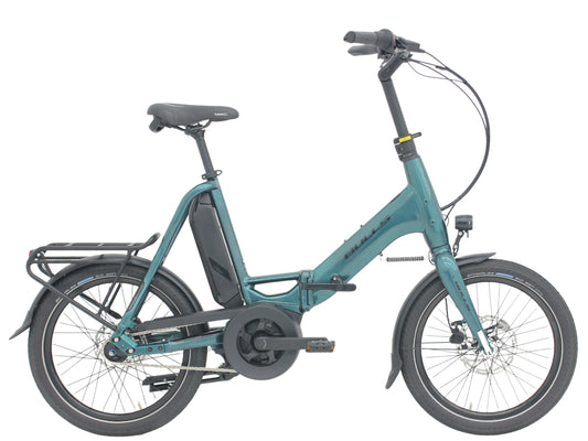 Bulls EZ Fold Foldable Electric Bike Road / commuter Coral blue Side profile
