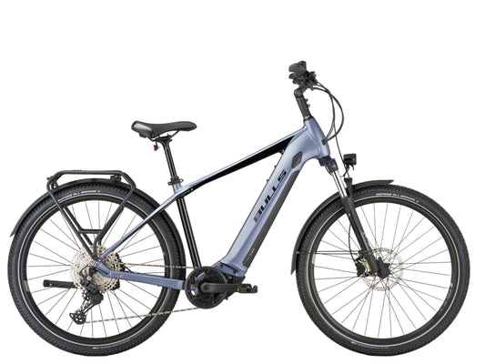Bulls Iconic EVO 1 Speed eMTB hard tail light grey side profile on Fly Rides