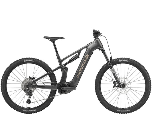 Cannondale Moterra 3 Full suspension eMTB Obsidian Side profile