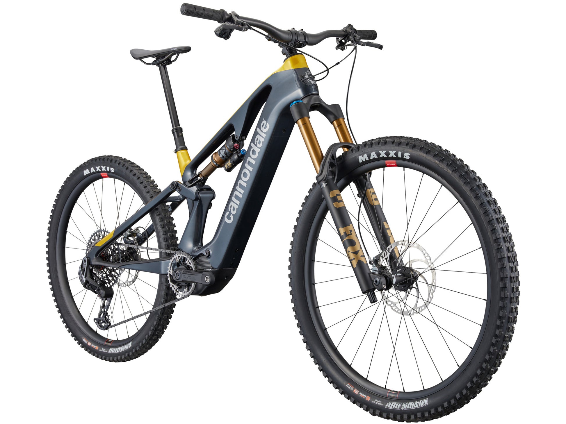 Cannondale Moterra SL1 Full suspension eMTB Tungsten blue Forward faicng view