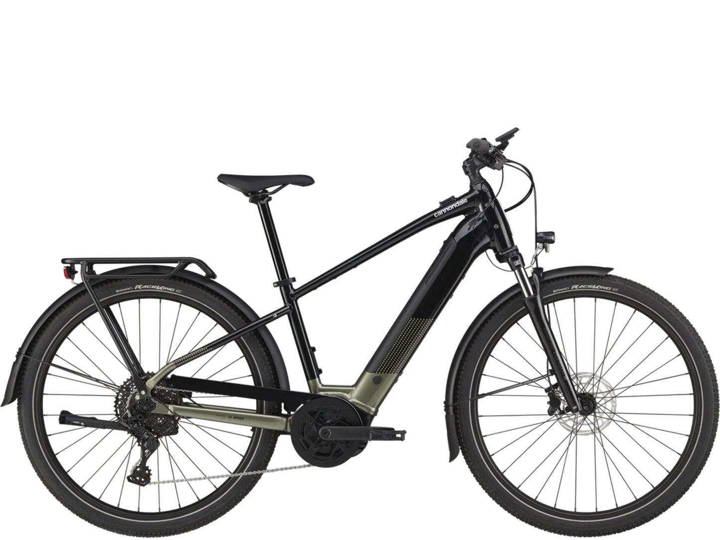 Cannondale Tesoro X 2 Electric bike High Speed Road / Commuter Mantis Side profile