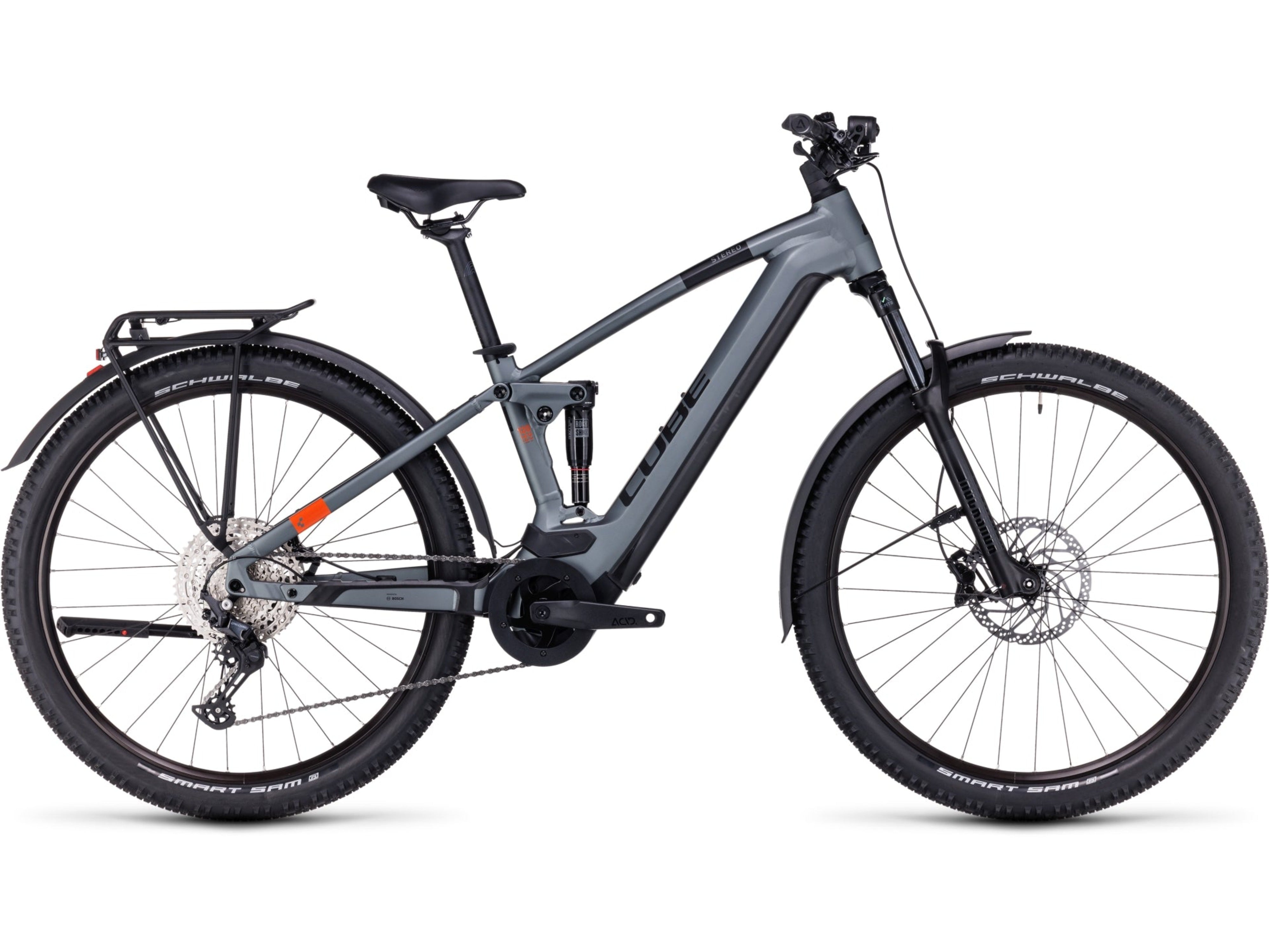 VTT électrique autonomie Batterie 80 km – Cube Stereo Hybrid 120 Race Allroad 625 Wh