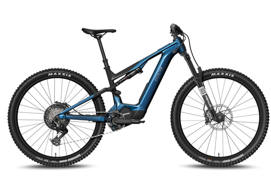 Aventon Current ADV Blue Onyx electric mountain bike side profile