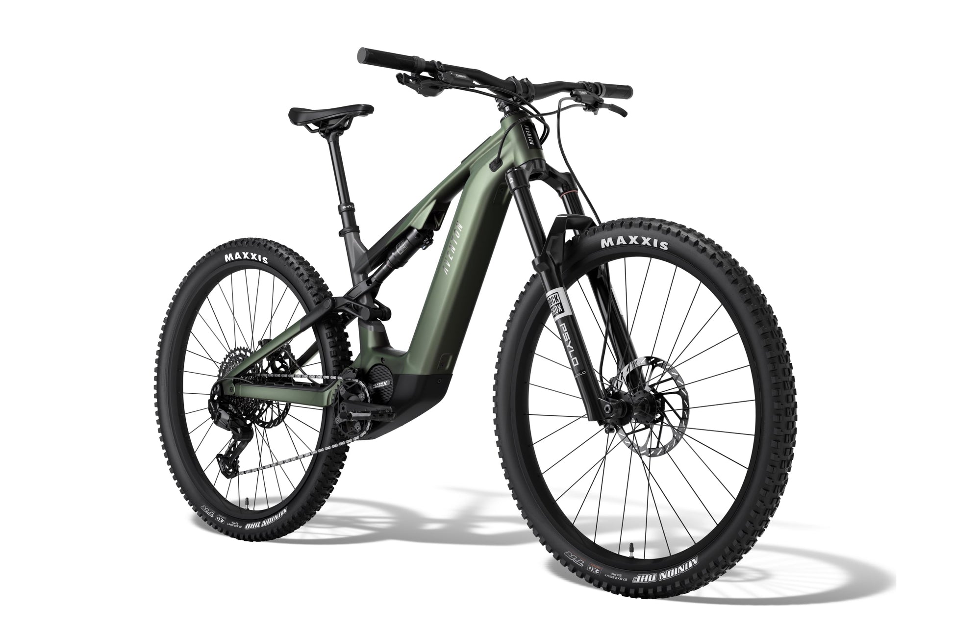 Aventon Current ADV Camouflage eMTB rear angle