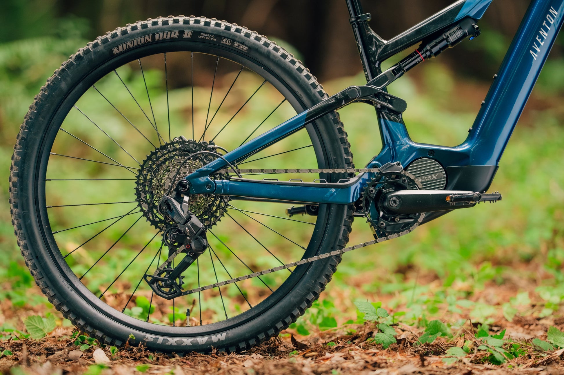 Aventon Current ADV SRAM drivetrain detail