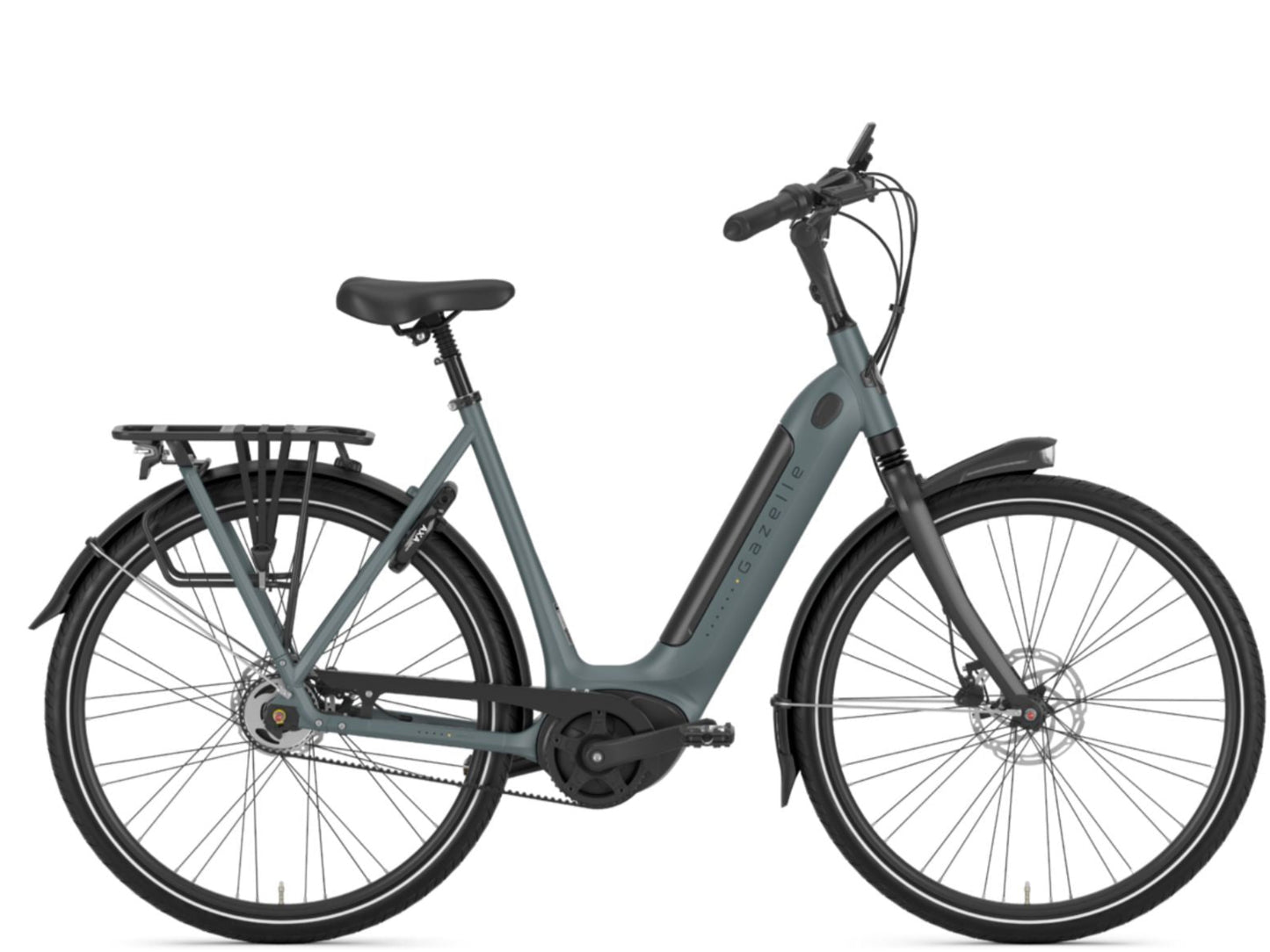 Gazelle Arroyo C5 Petrol blue Side profile