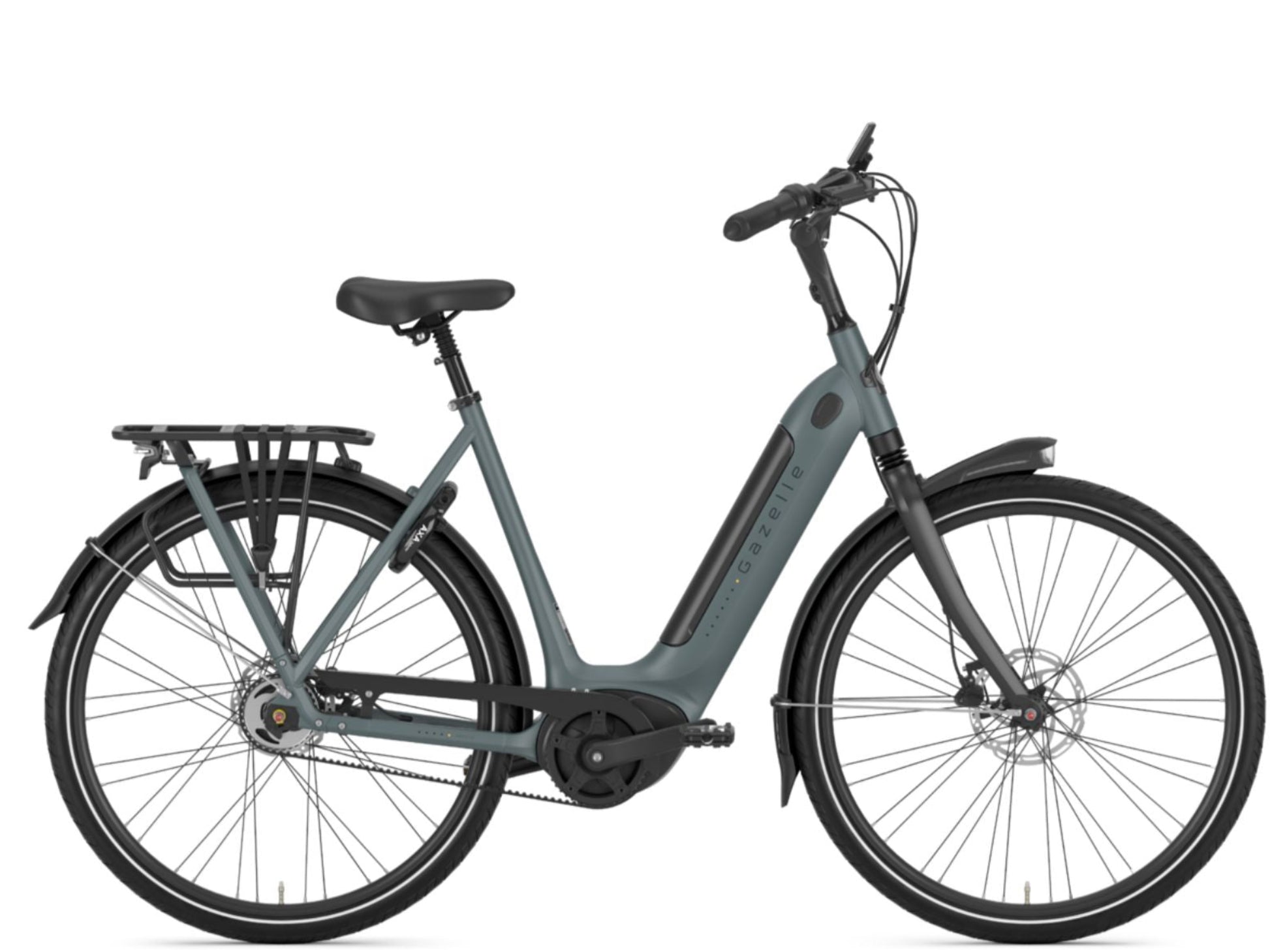 Gazelle Arroyo C5 Petrol blue Side profile