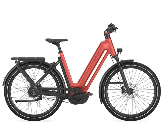 Gazelle Eclipse C380+ Low step Metallic orange Side profile