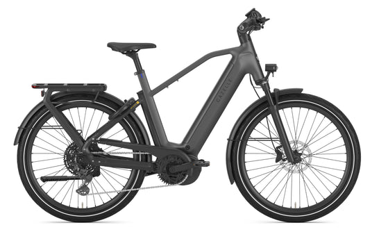 Gazelle Eclipse T11+ High Step Anthracite grey side profile