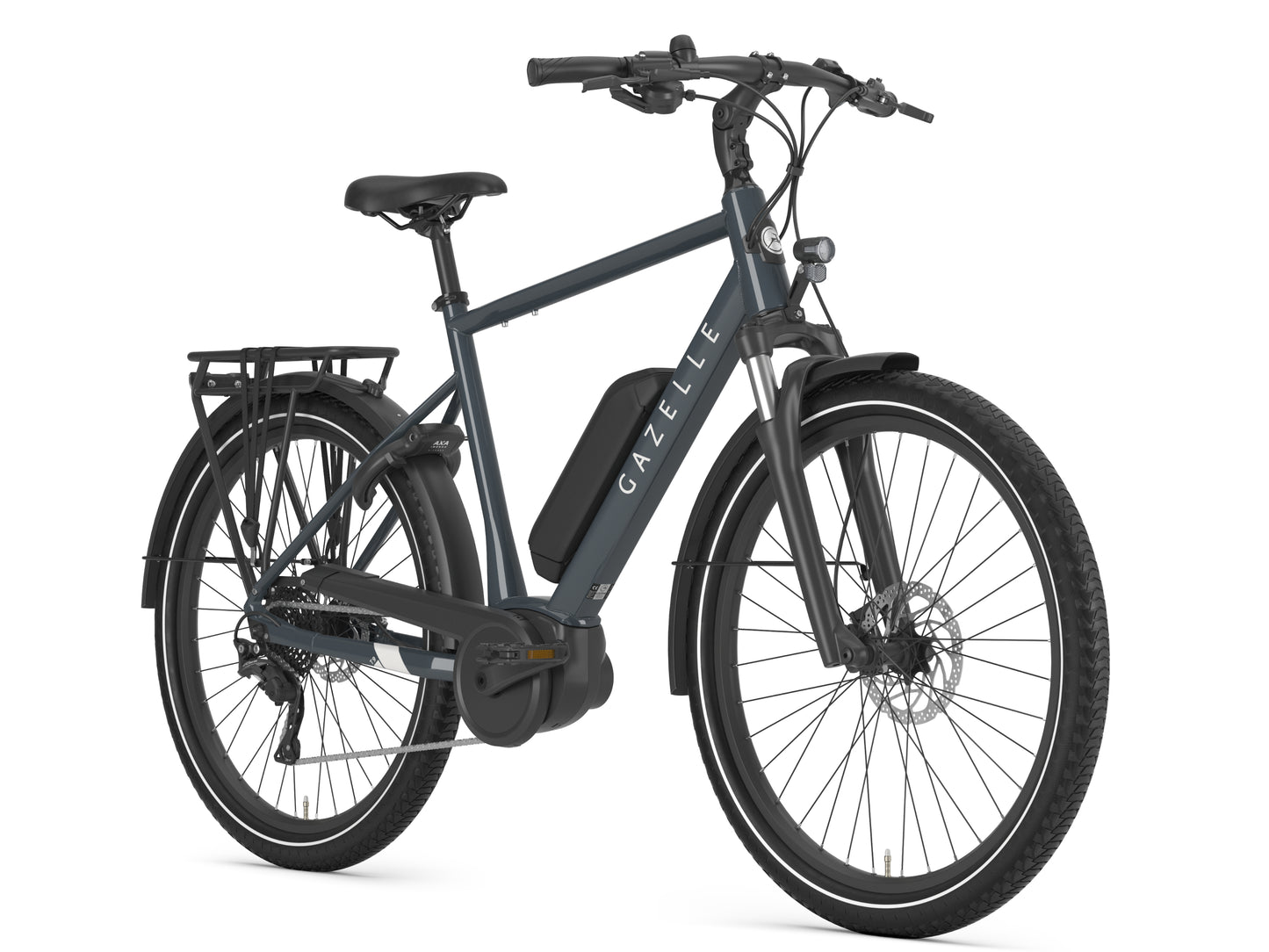 Gazelle Medeo T9 Highstep Thunder grey Forward facing view