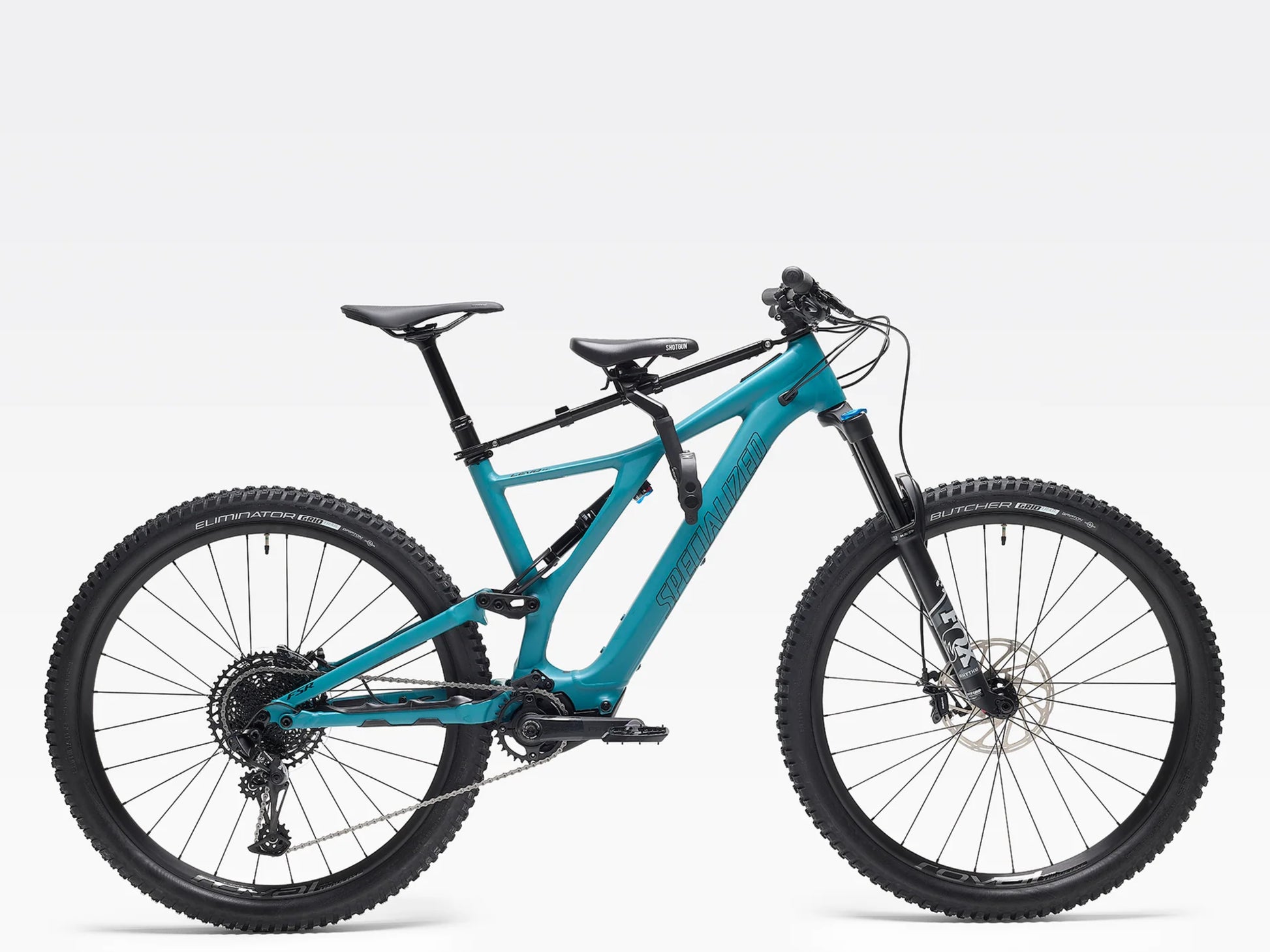 Kids Ride Shotgun Pro Seat mounted on an eMTB