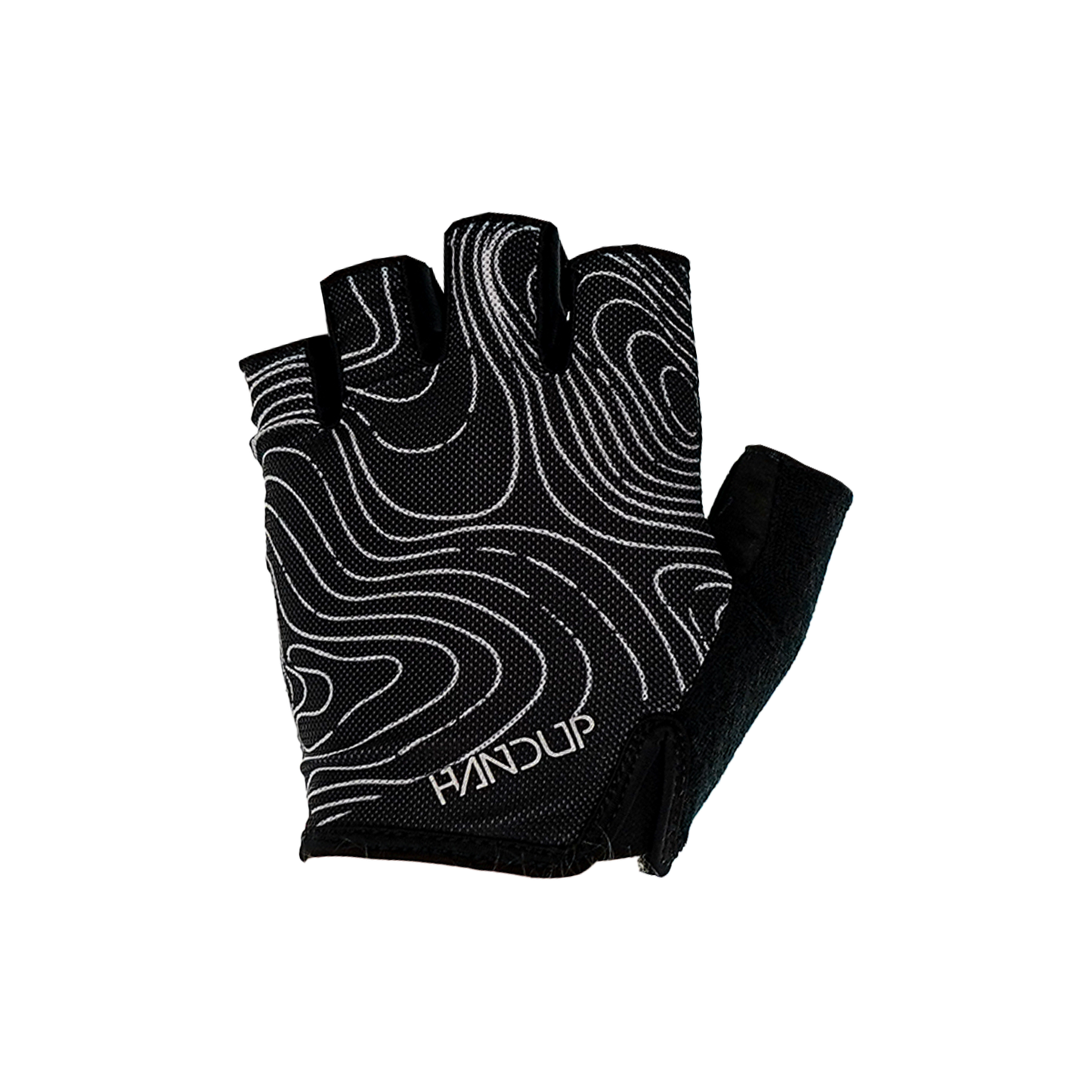 Handup Shorties - Topo Map Black