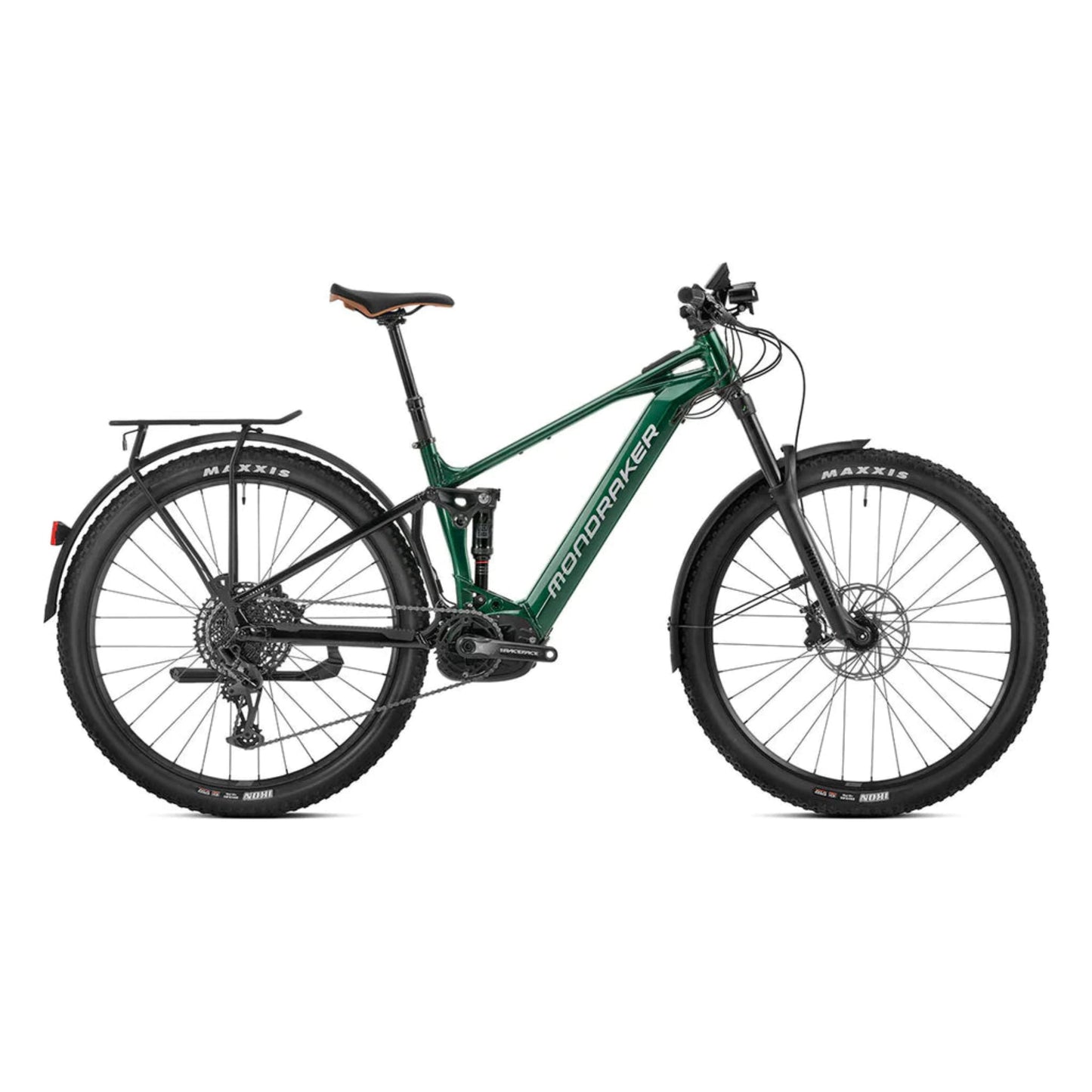 Mondraker Chaser RX Gloss Green Side Profile Fly Rides USA