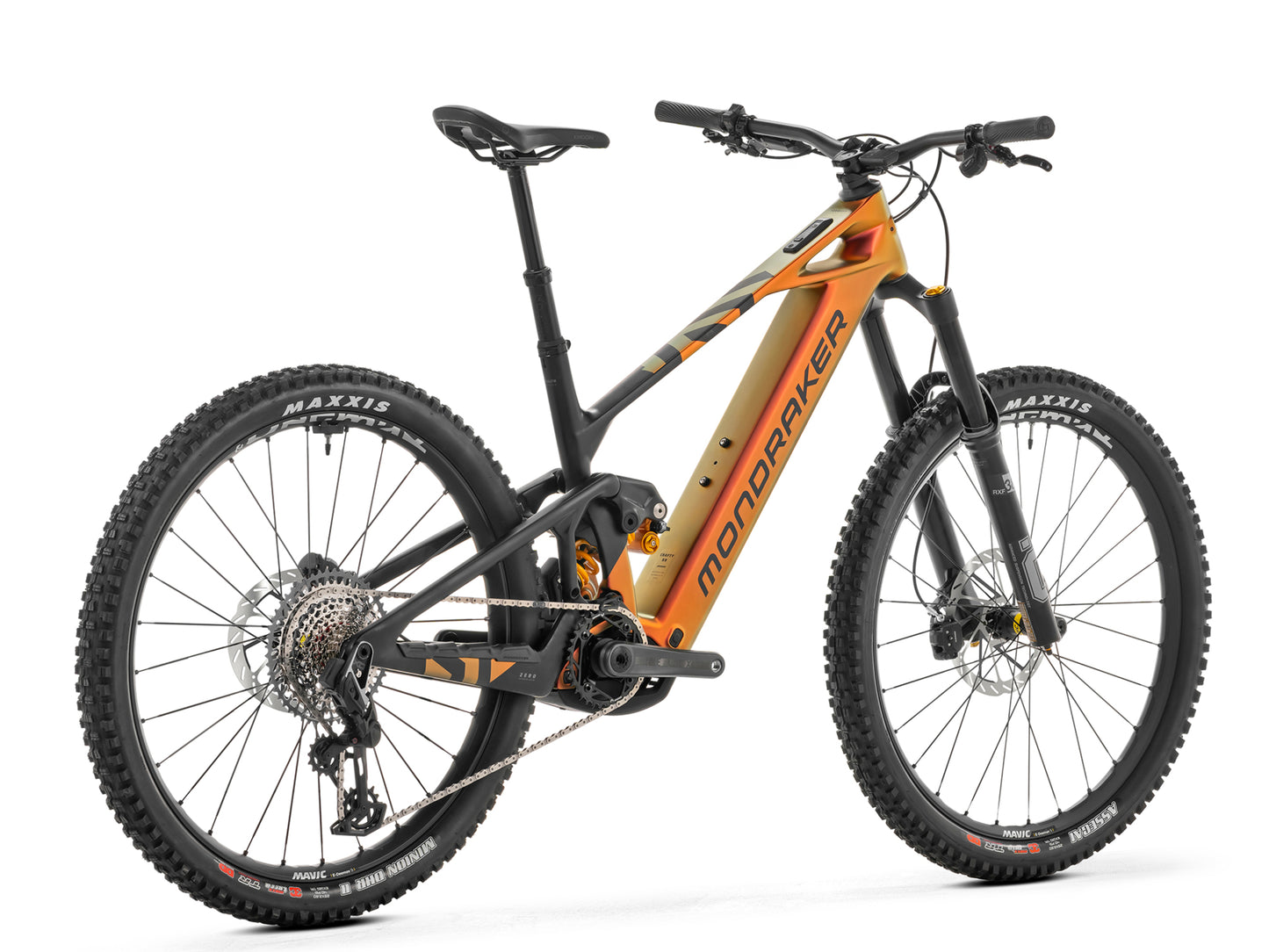 Mondraker Crafty Carbon XR Enduro eMTB Mars Rear facing view