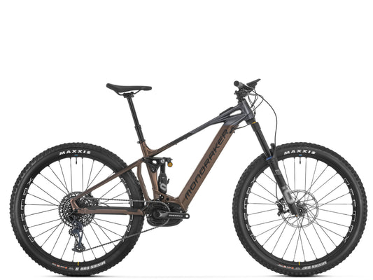 Mondraker Crafty XR Metallic brown / black Full Suspension eMTB Side profile